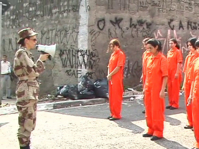 Coco Fusco & Videobrasil, Bare Life Study #1, 2005