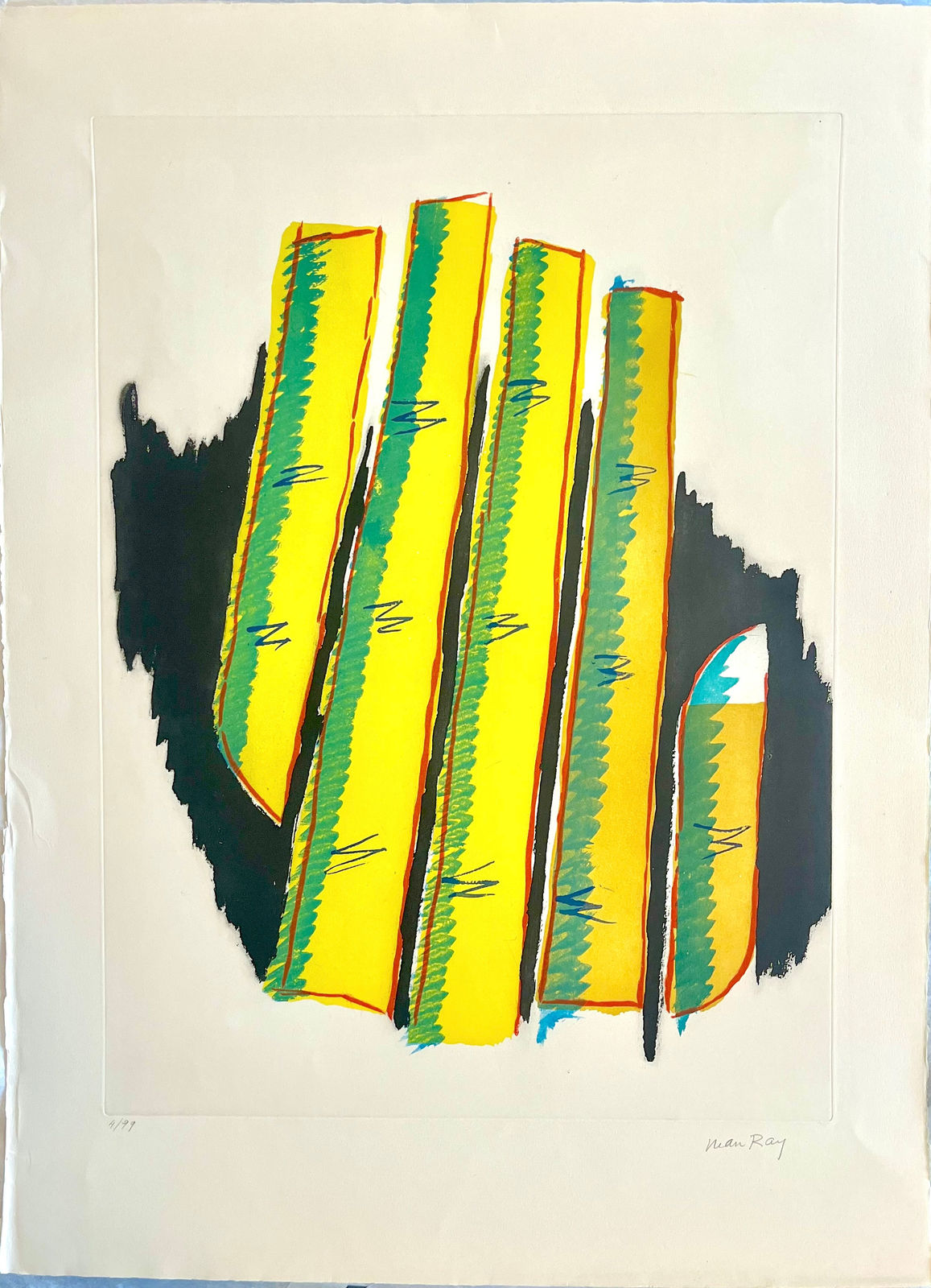 MAN RAY, Cactus G (Transfiguration d'un cactus), 1971