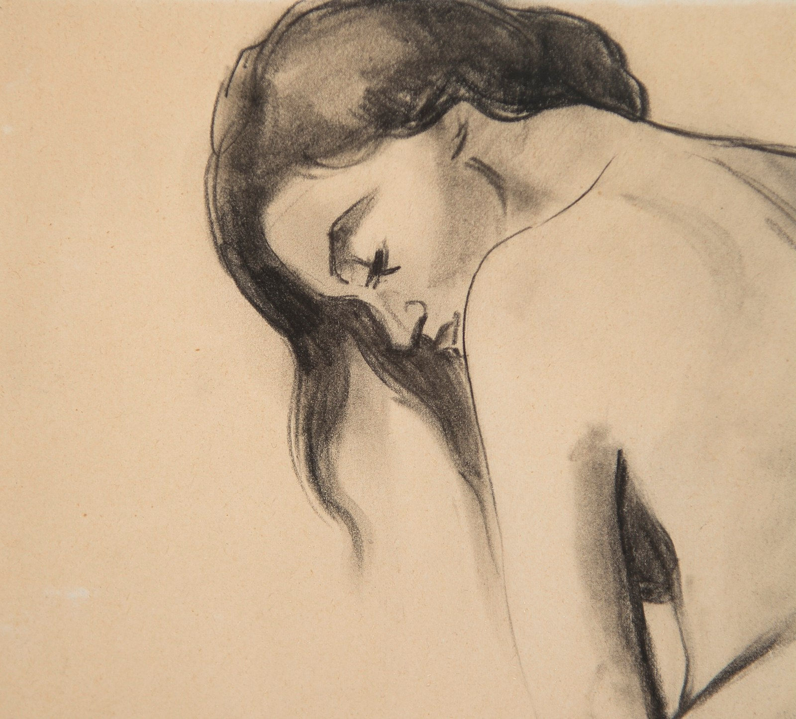 FRANCIS PICABIA, Nu de dos, ca. 1940