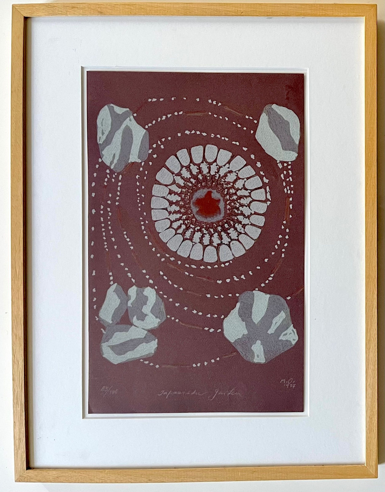 MERET OPPENHEIM, Japanischer Garten, 1977