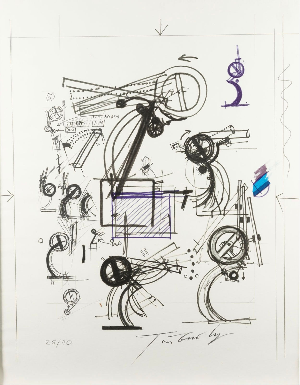 JEAN TINGUELY, EOS, 1975