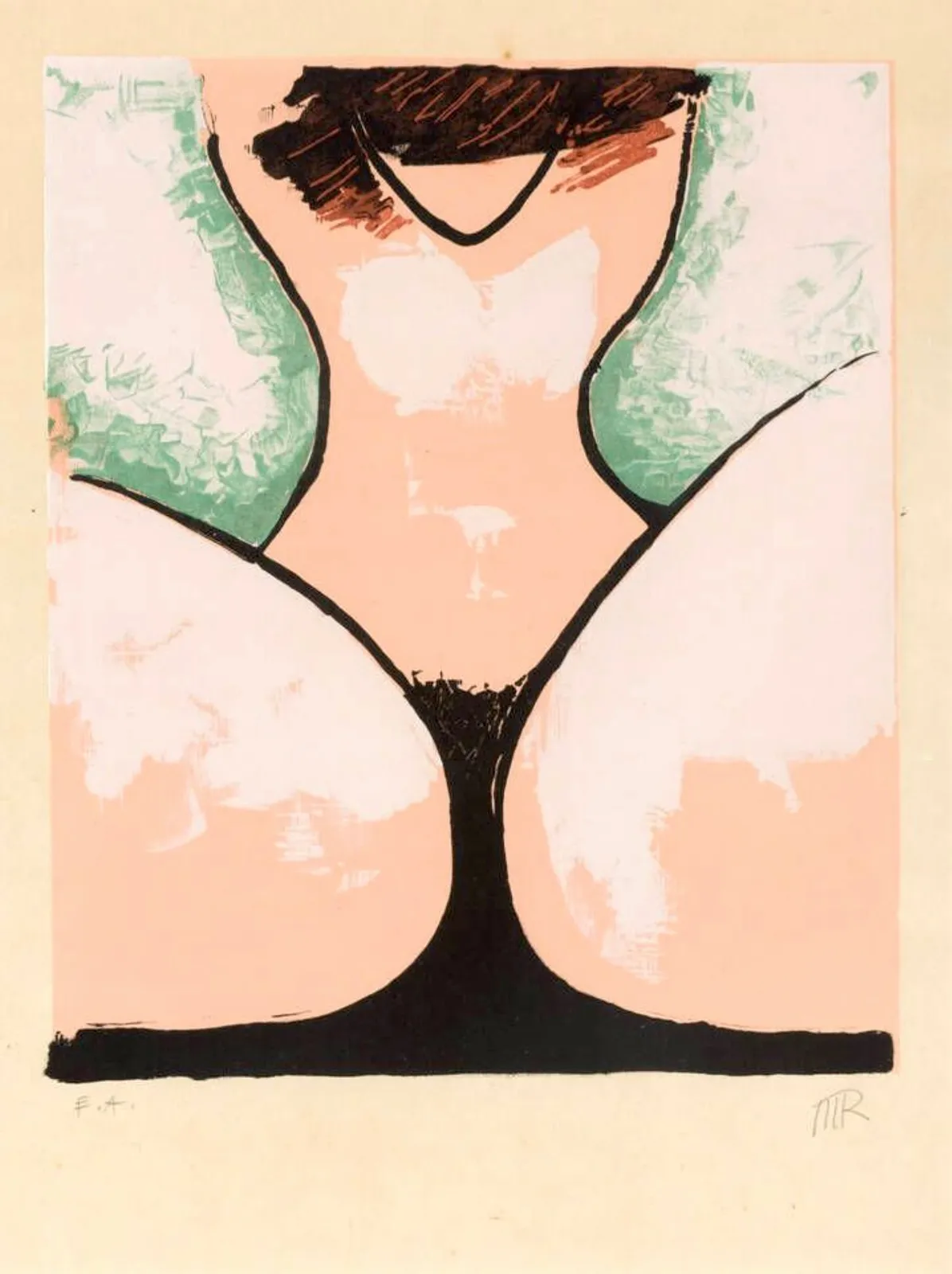 MAN RAY, La Vierge, 1973