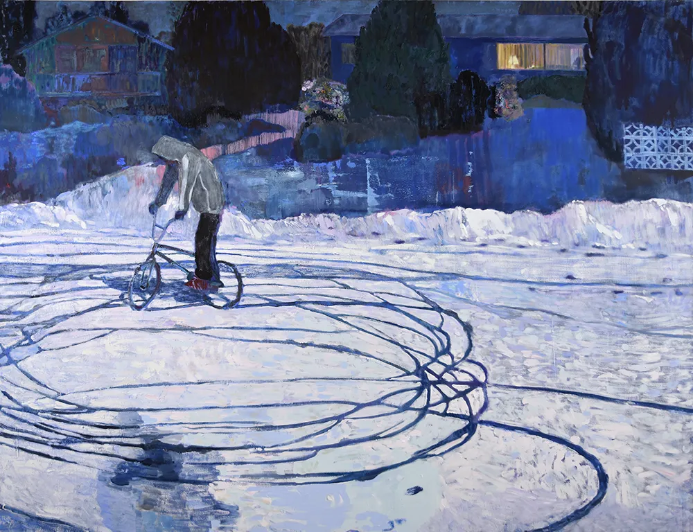 Ben Reeves, Tire Tracks, 2020