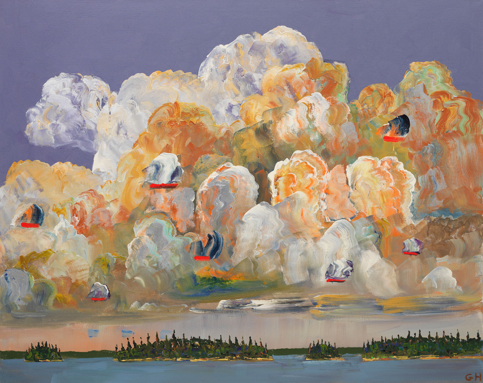 Greg Hardy, Evening Comes with Thunder, 2025