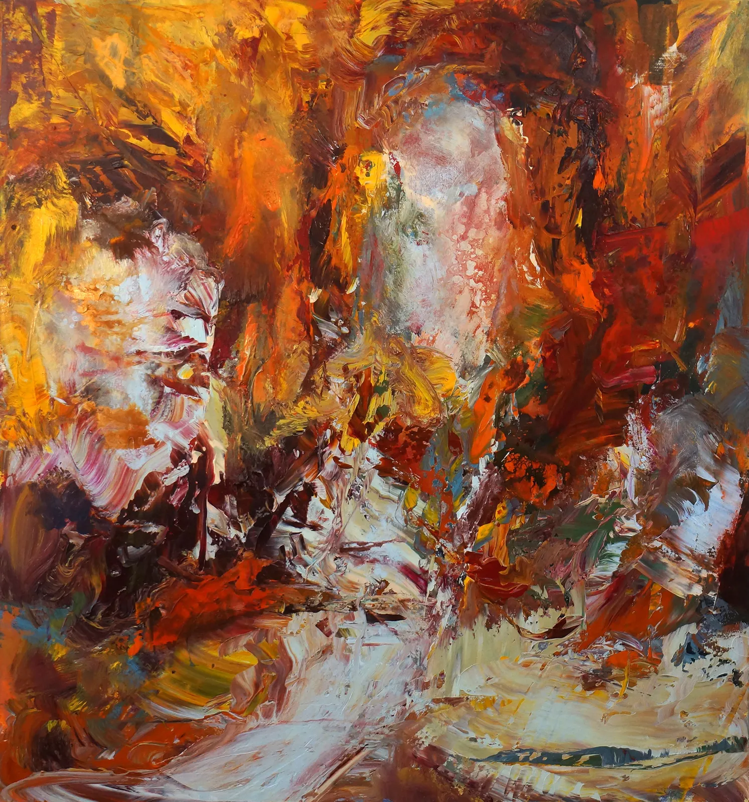 Michael Smith, Inside & Out (red), 2020