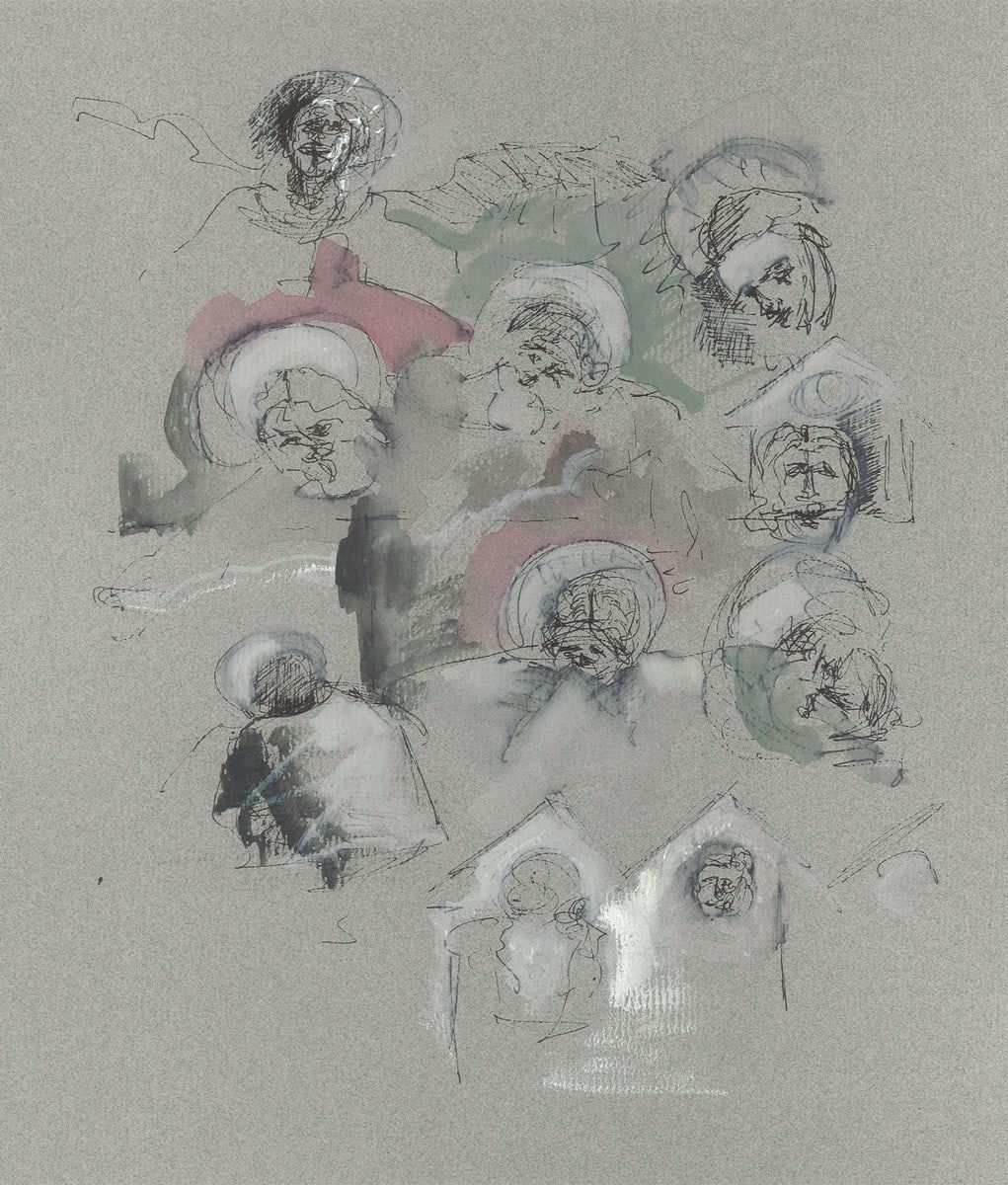 Bruno Leti, Drawing from FIORENZA workbook VII, 2019