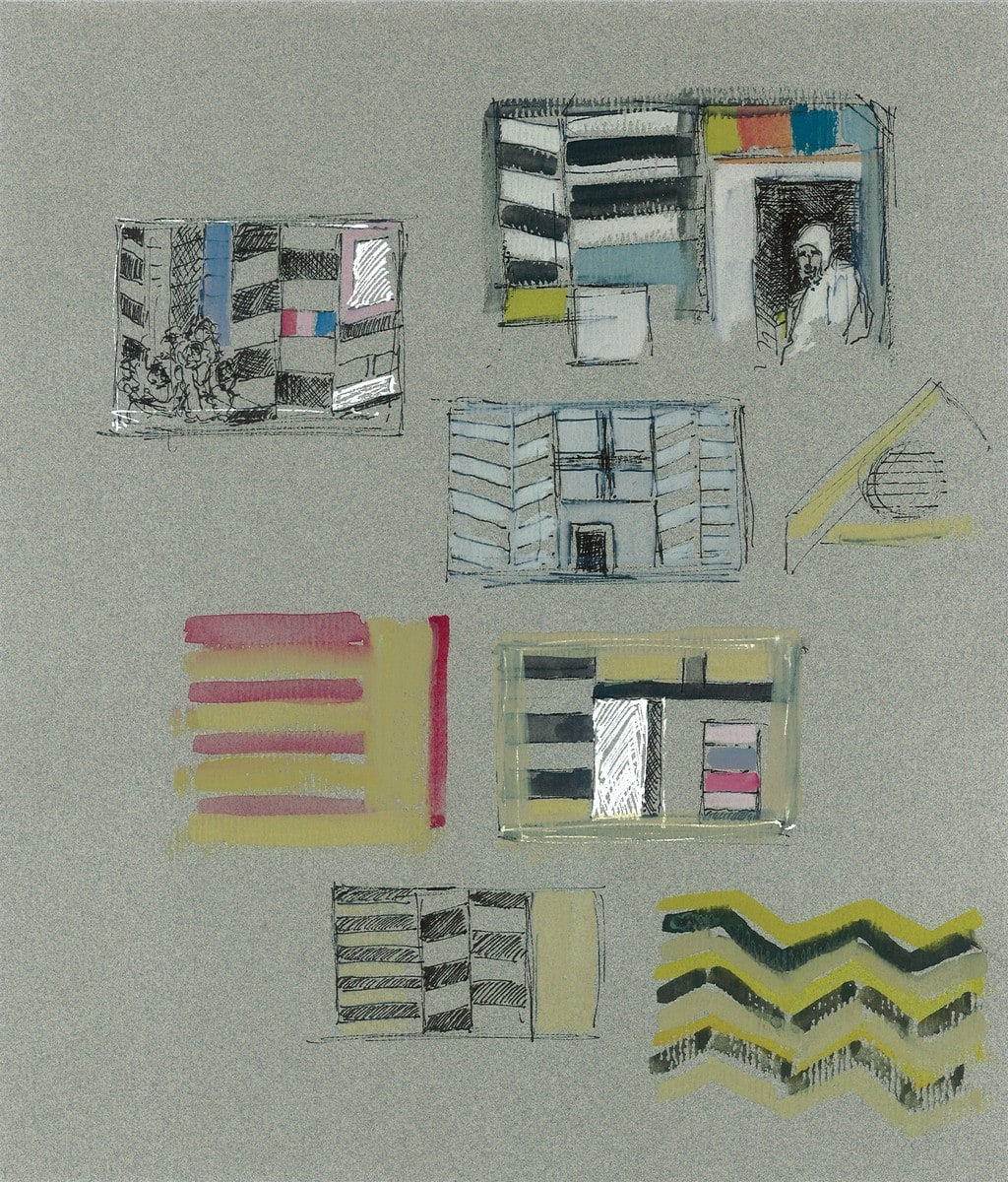 Bruno Leti, Drawing from FIORENZA workbook I, 2019