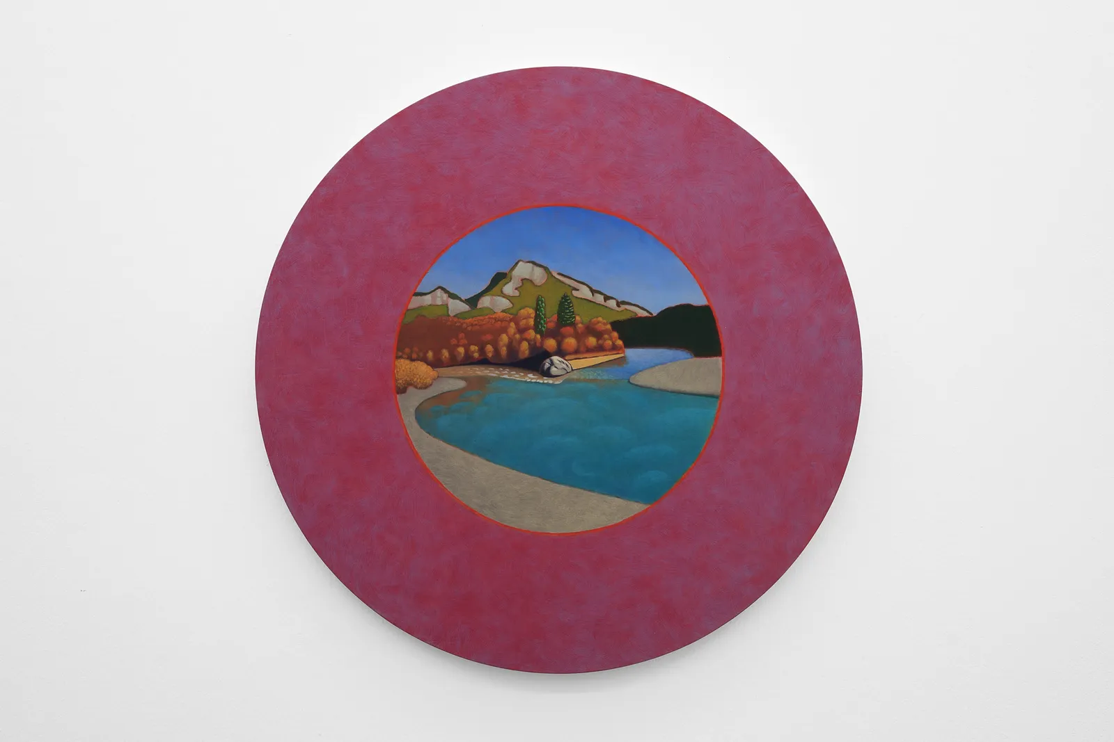 Caroline Bachmann, Le Rhin V, 2024