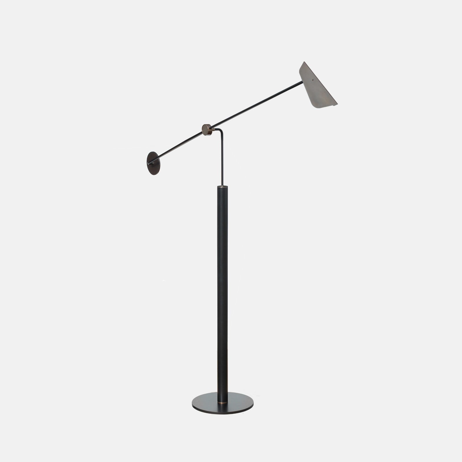 Birdie Antique Brass Floor Lamp