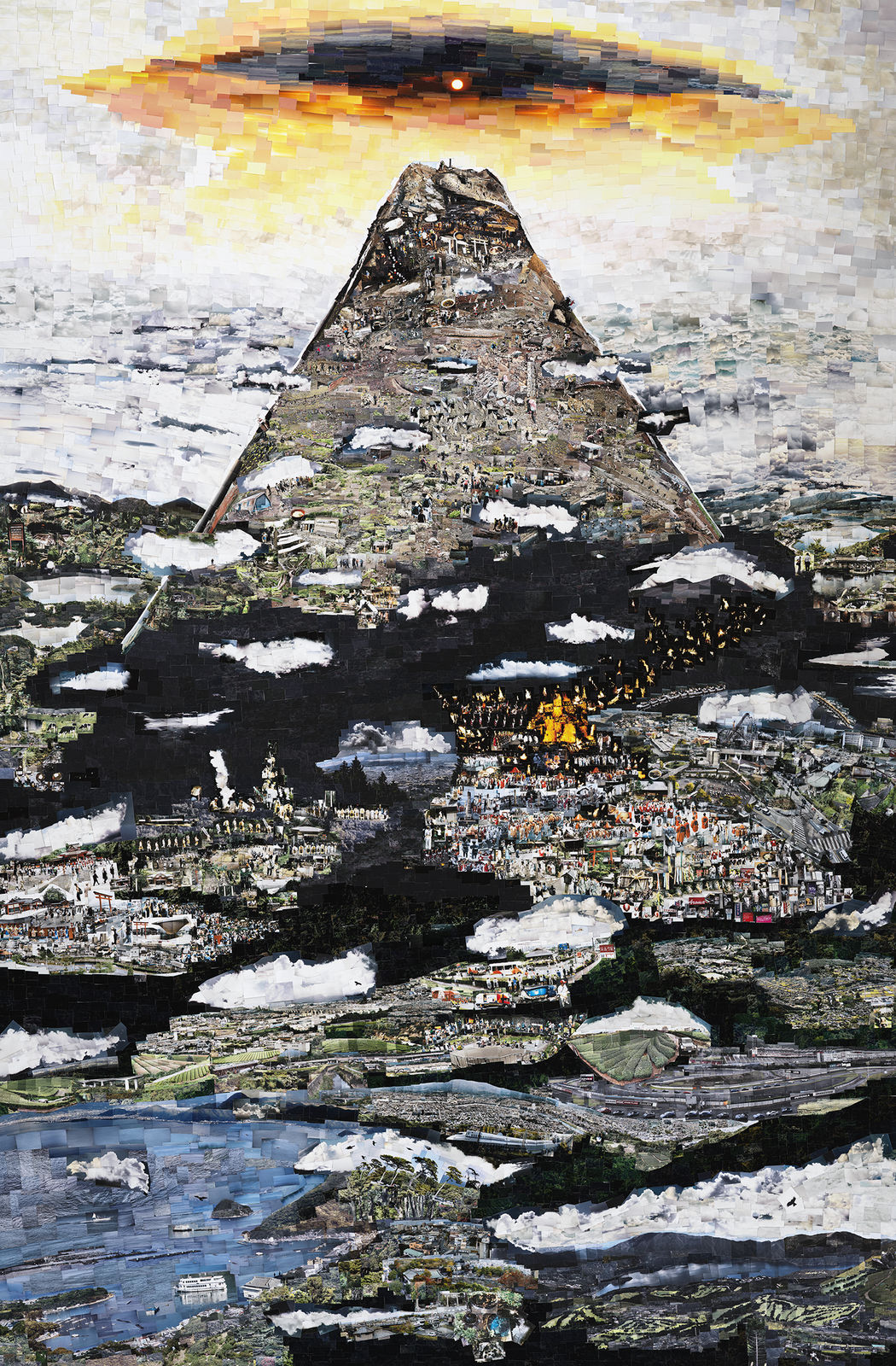 Sohei Nishino, Mountain Line, Fuji, 2022