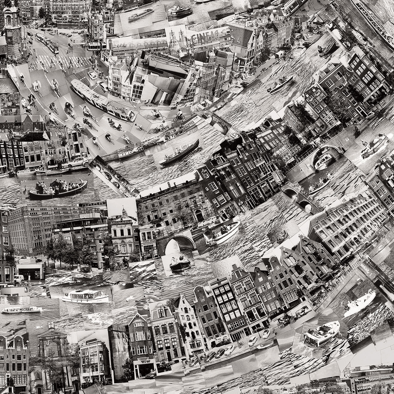 Sohei Nishino, Diorama Map Amsterdam, 2014