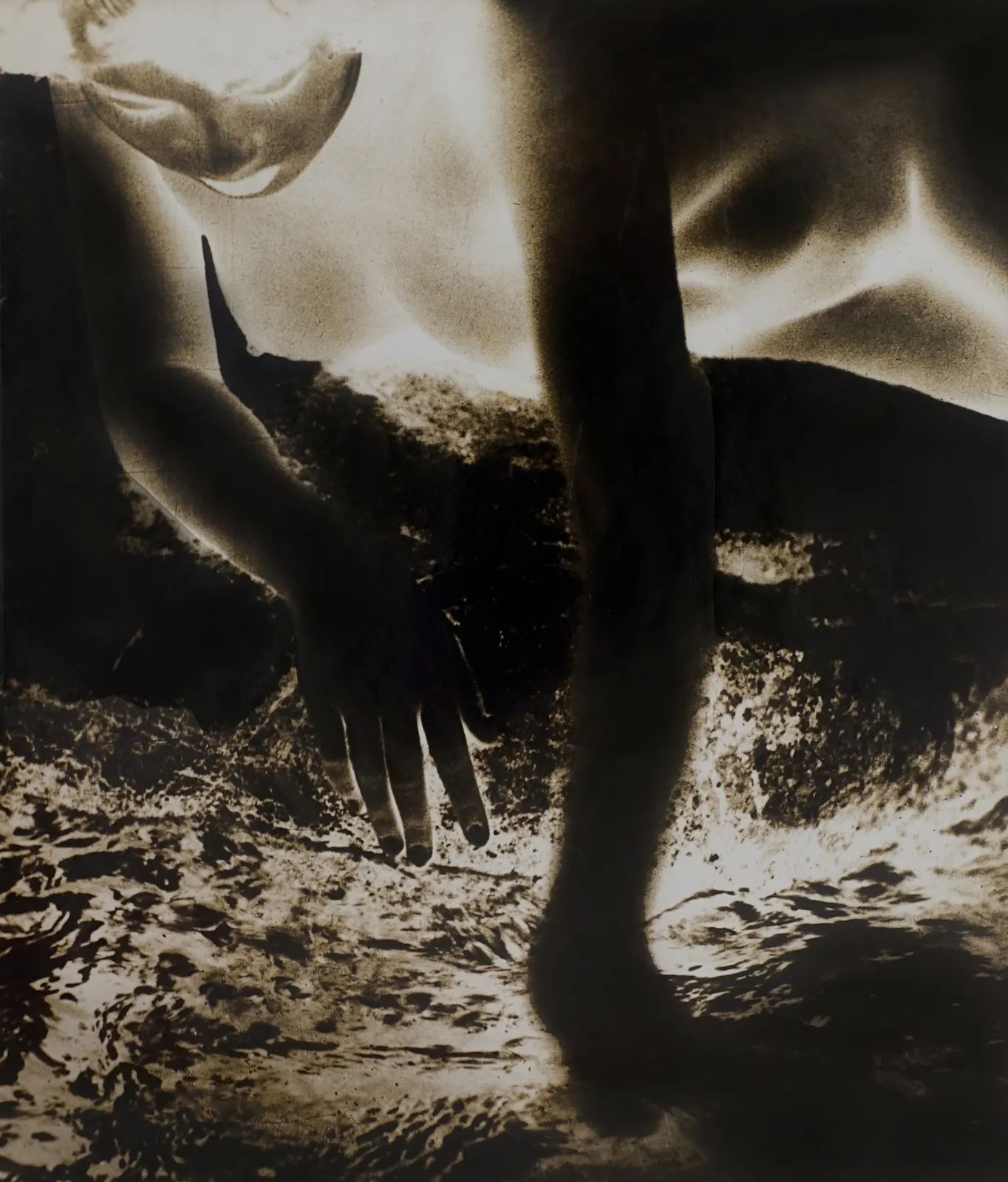 Minayoshi Takada, Solarised Nude, c.1950