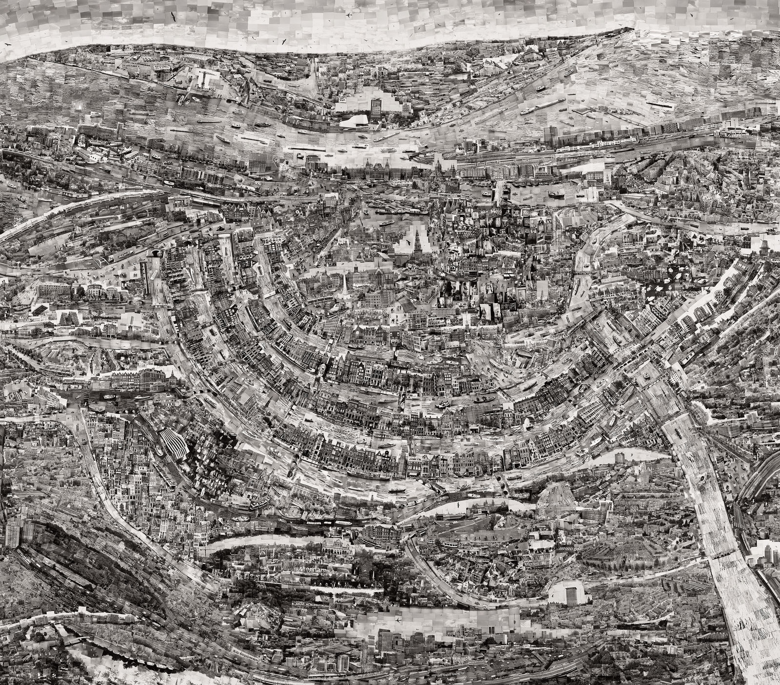 Sohei Nishino, Diorama Map Amsterdam, 2014