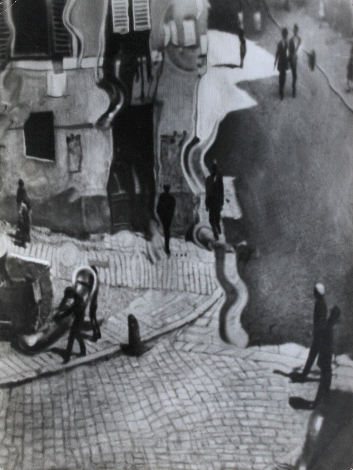 Pál Funk Angelo, Drinker’s Lane, Paris, c.1930