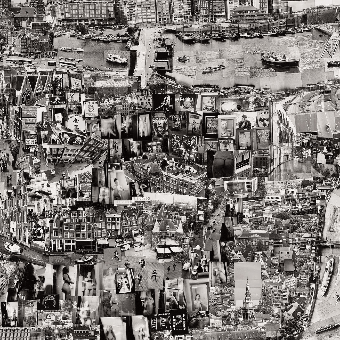 Sohei Nishino, Diorama Map Amsterdam, 2014