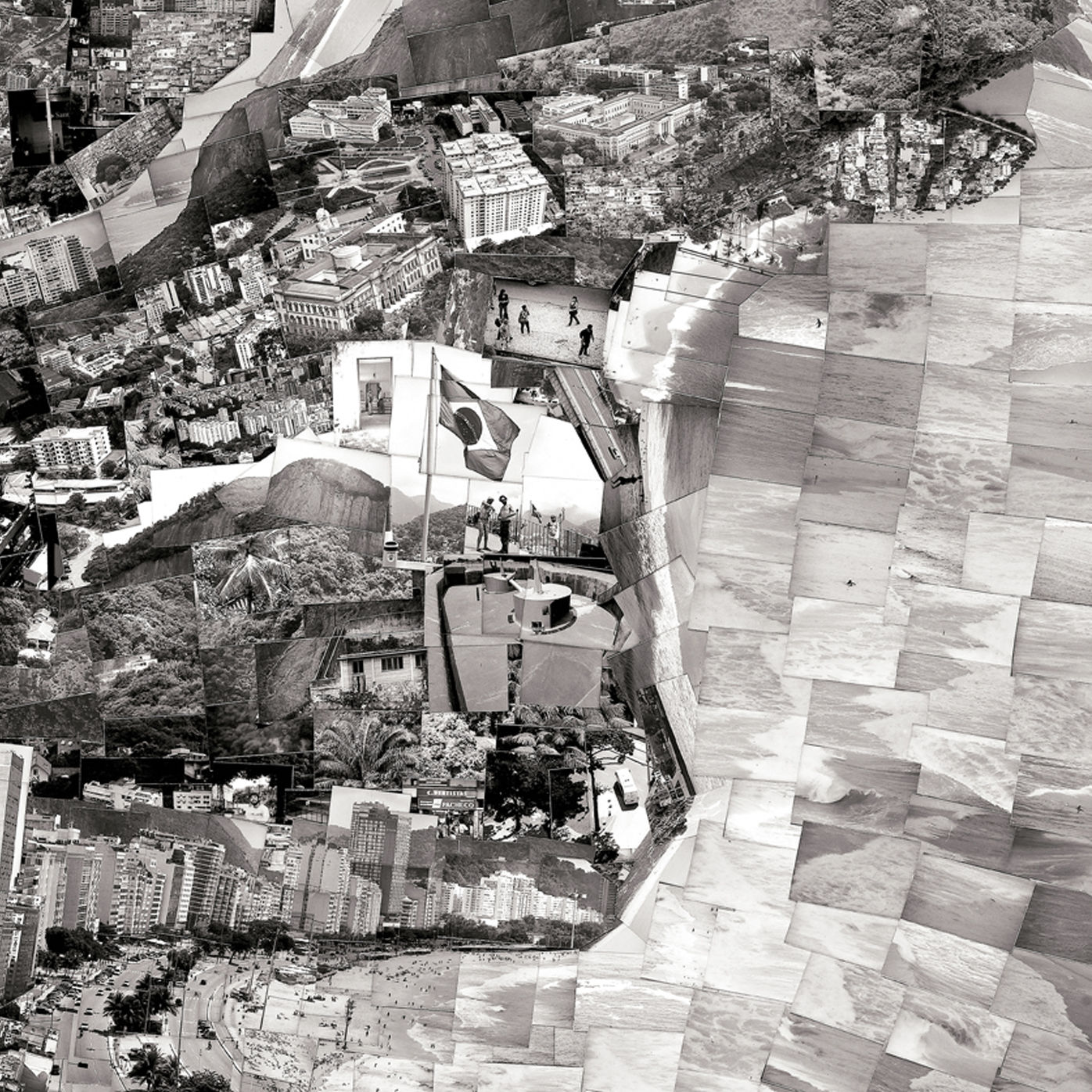 Sohei Nishino, Diorama Map Rio de Janeiro, 2011