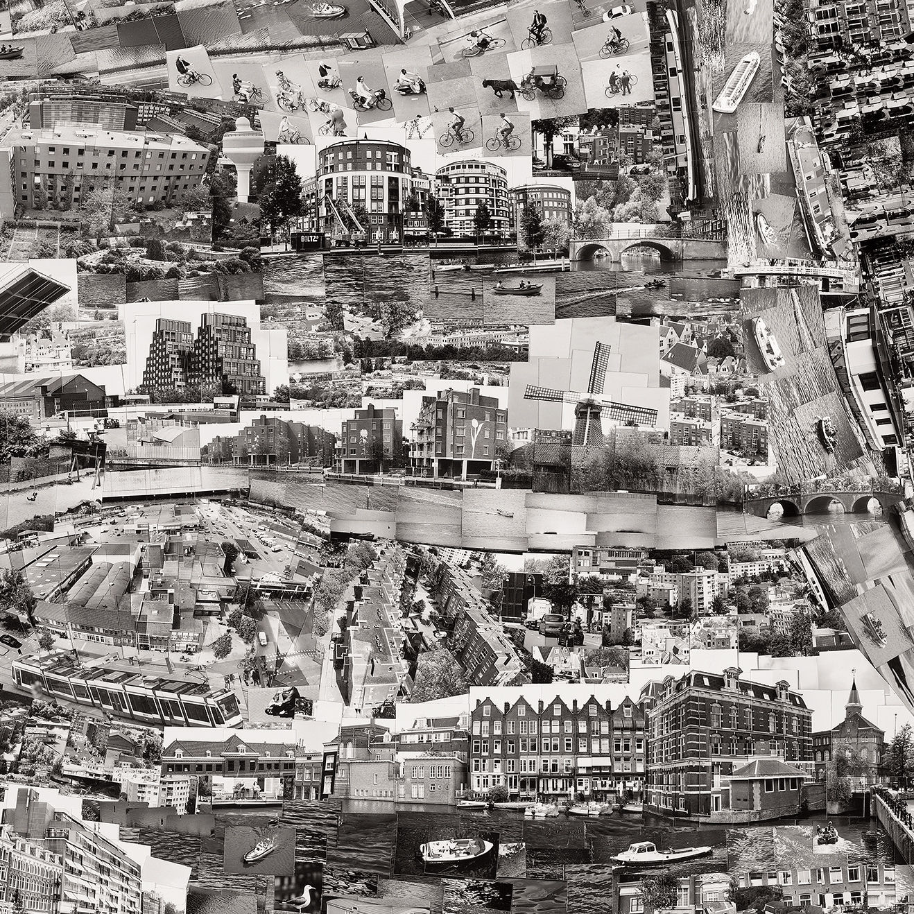 Sohei Nishino, Diorama Map Amsterdam, 2014