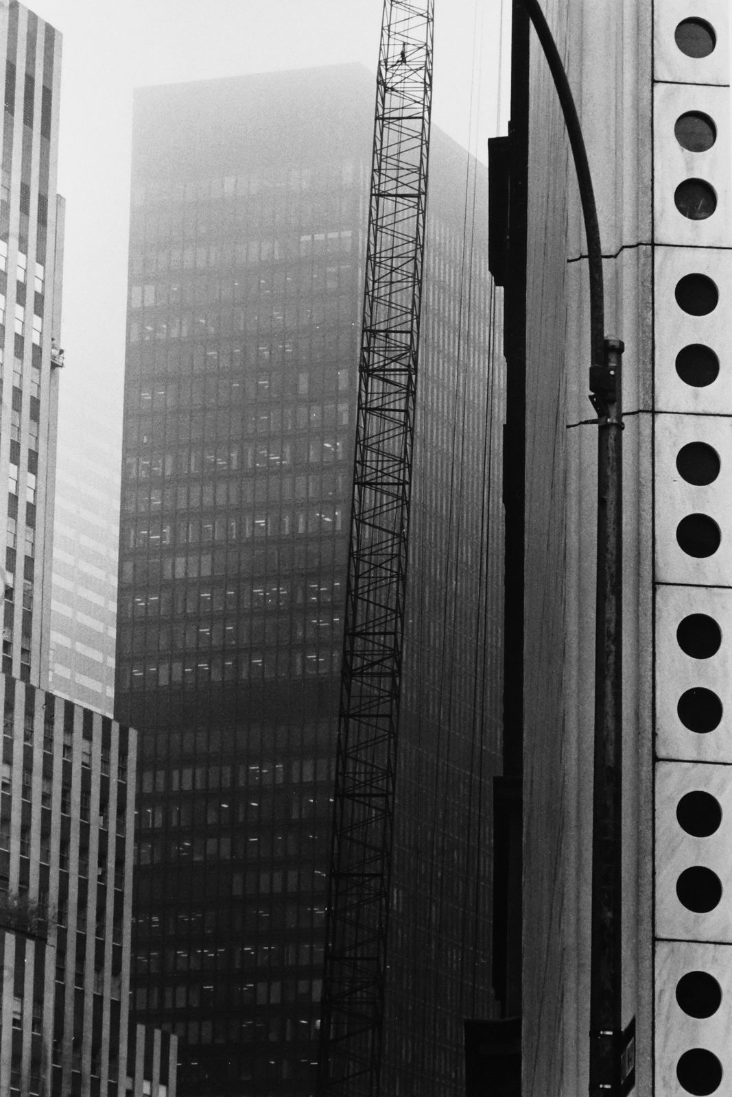 Louis Stettner, Looking South from Columbus Circle, 1985, printed 1985