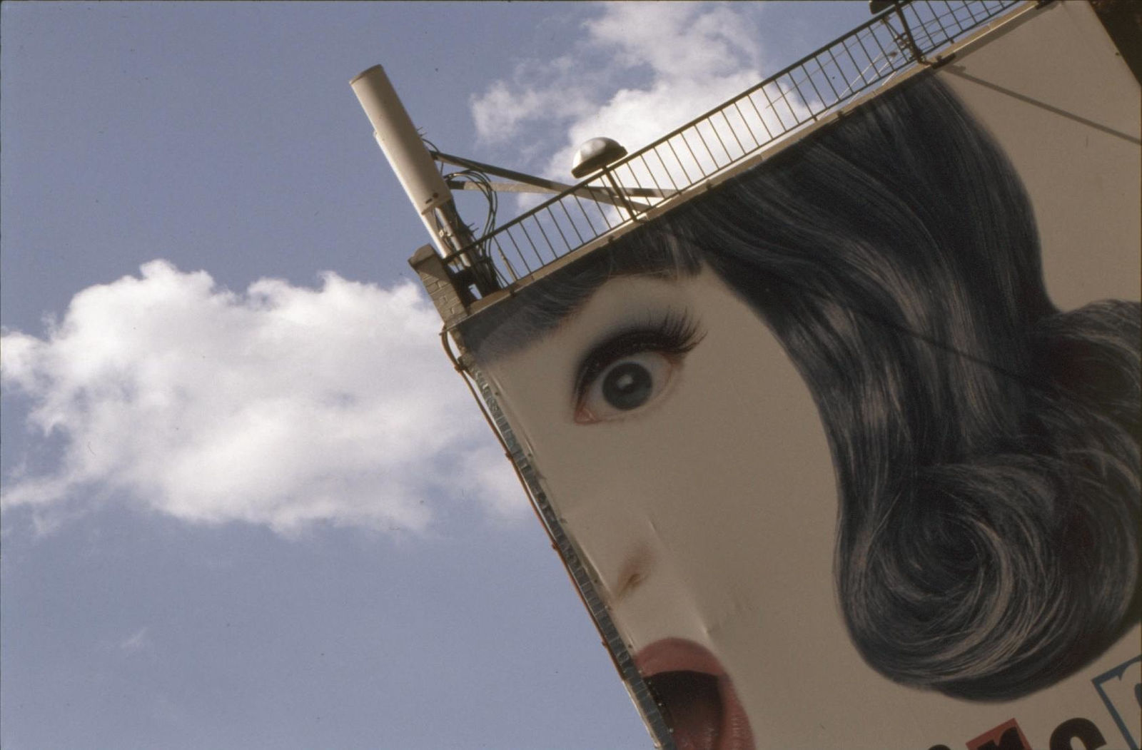 Louis Stettner, Hair and Clouds, 2006, printed 2006
