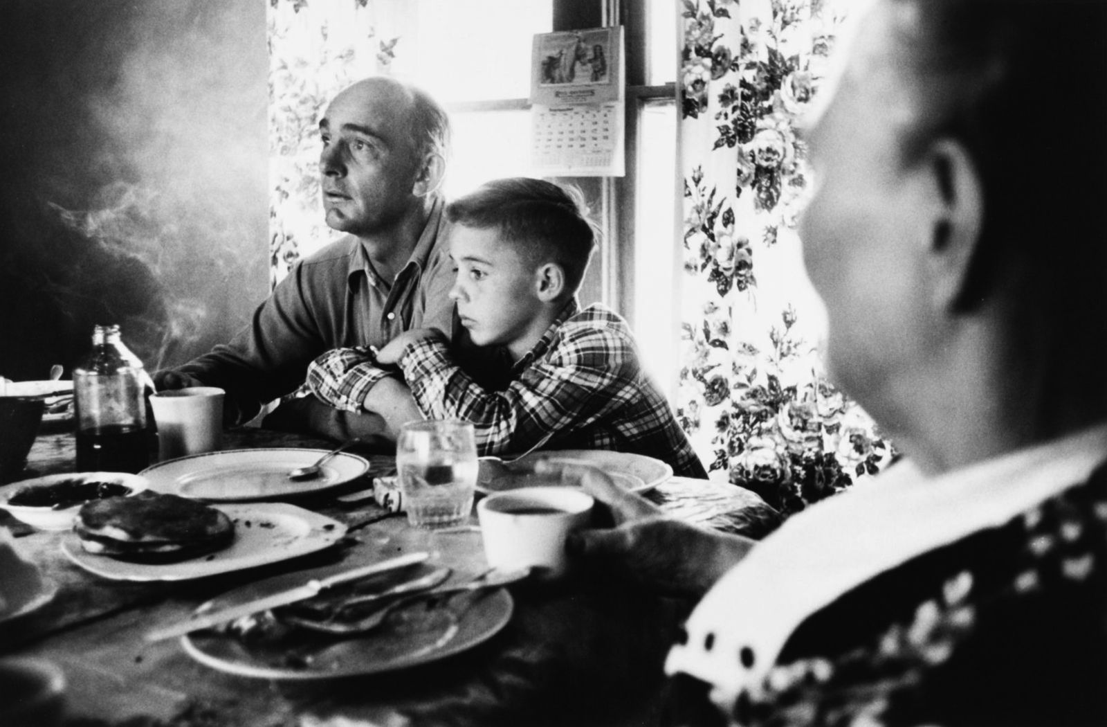 Elliott Erwitt, Ranch Boy with Father, 1954, printed 1970's