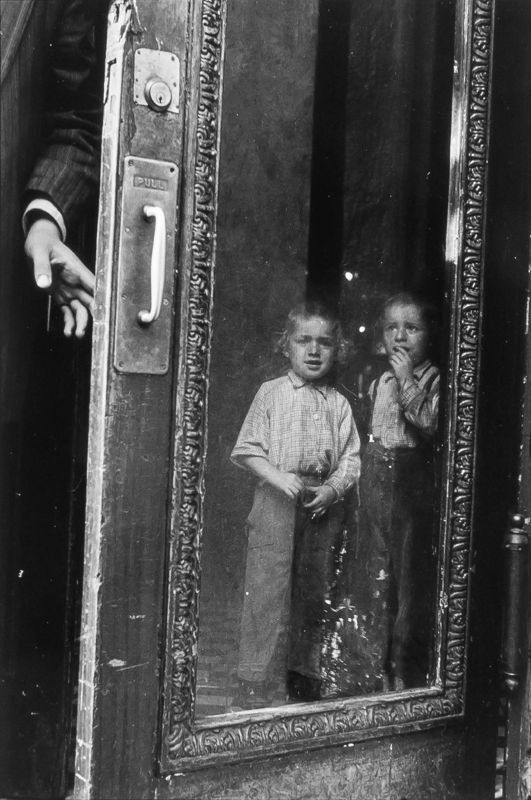 Leonard Freed, Williamsburg, New York, USA (Jewish Hasidic School), 1954, printed 1990's