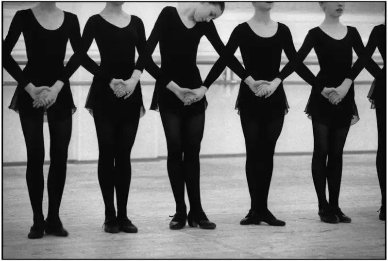 Martine Franck, Rehearsal, Ballet Moiseyev, Moscow, Russia, 2000