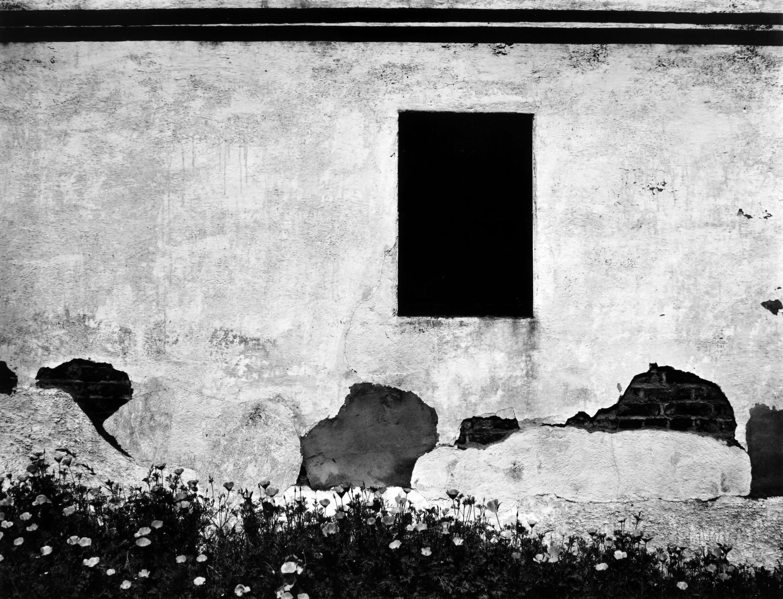 Brett Weston, Black Window, Mariposa, California, 1950, printed circa 1963