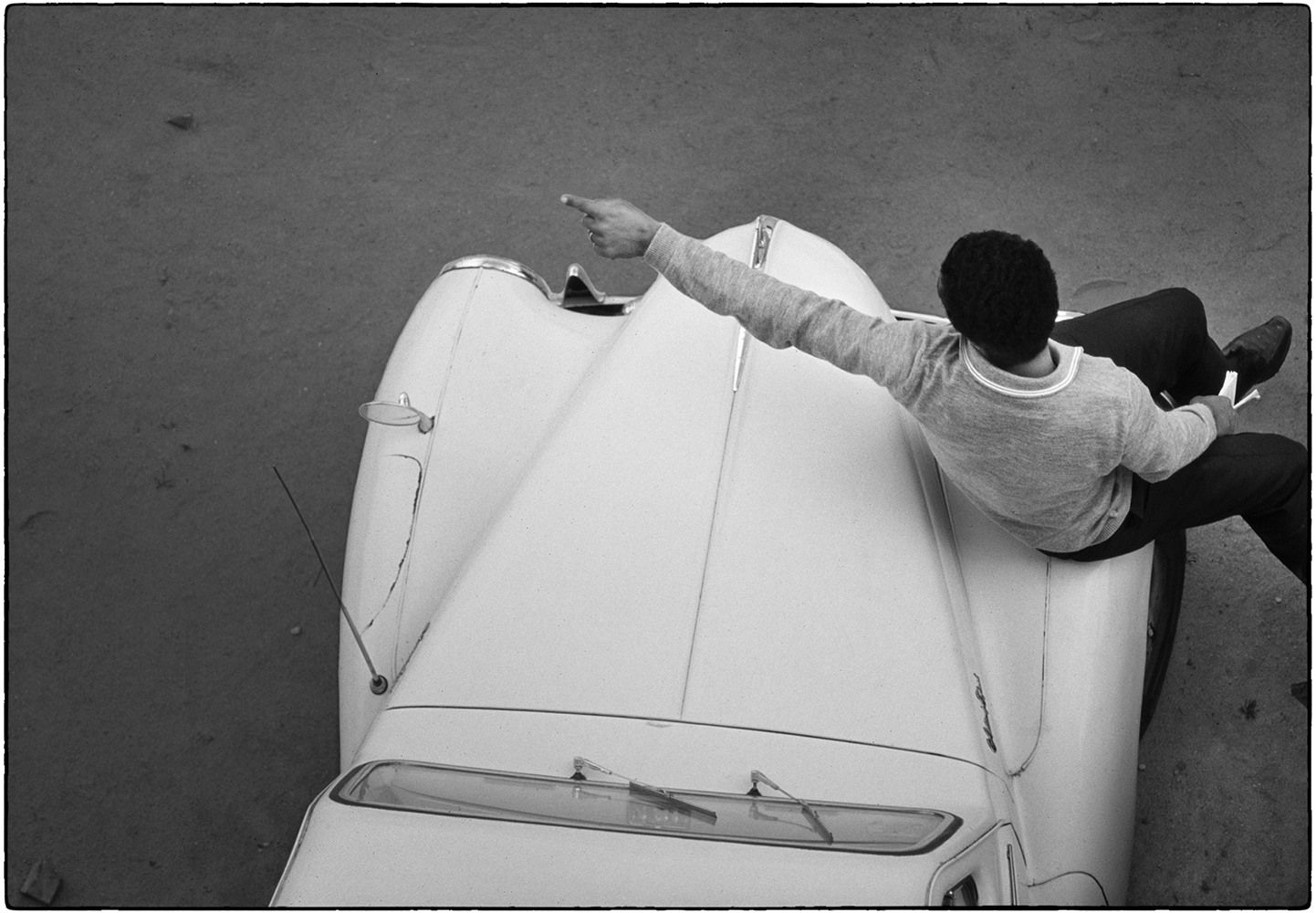 Robert Brecko Walker, Car, Point, Olhāo, Portugal, 1969