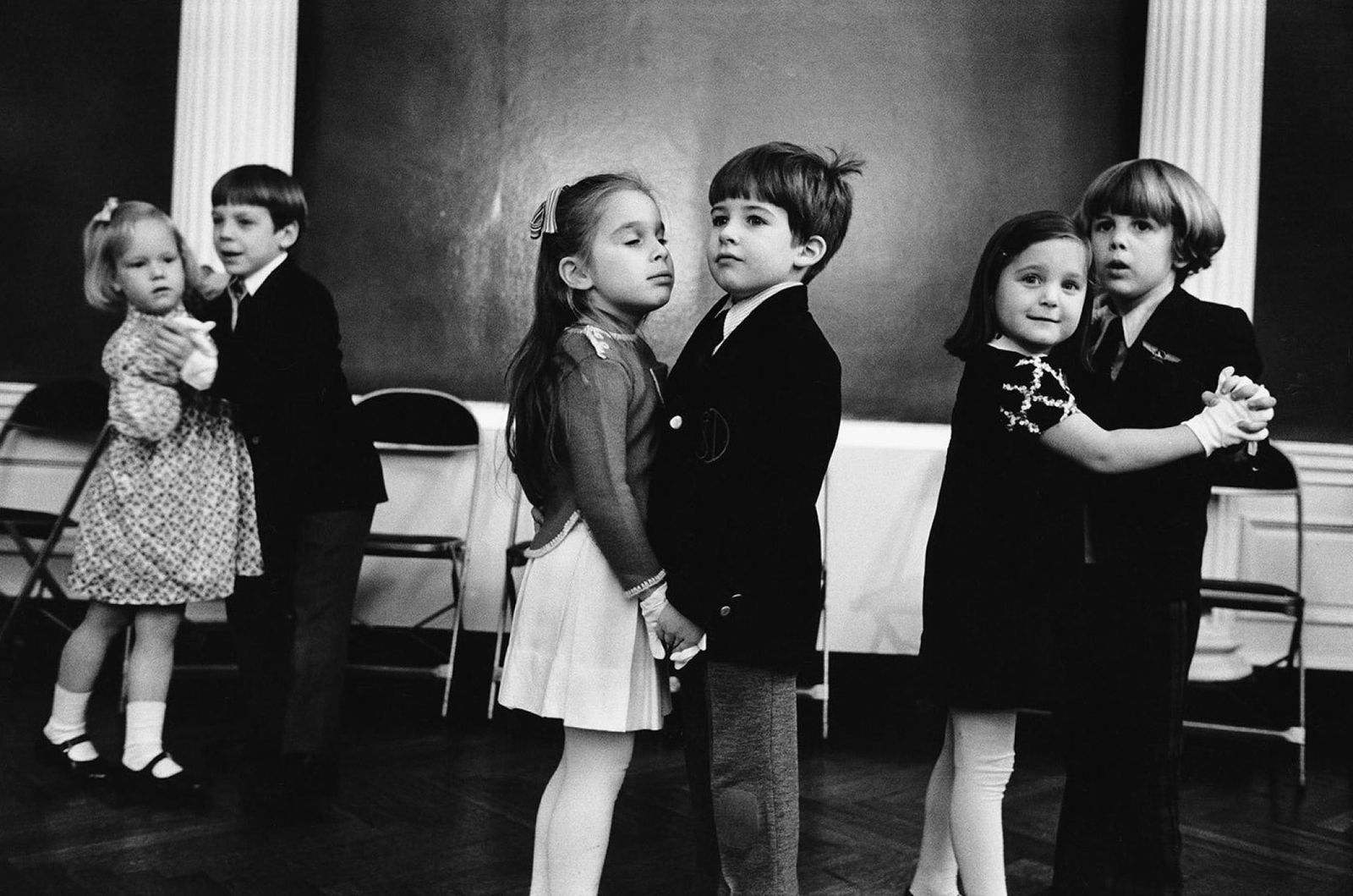 Elliott Erwitt, Kids Dancing, New York City, 1977