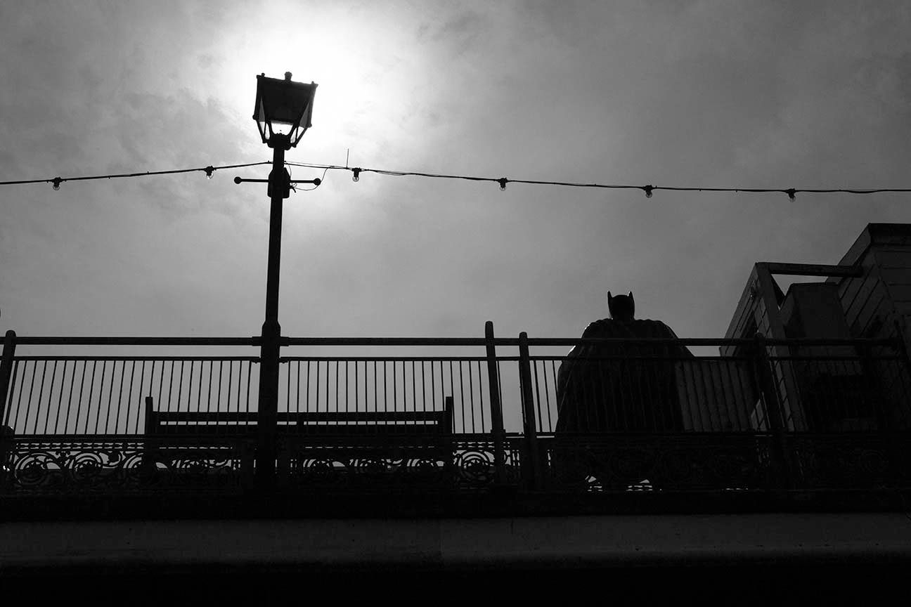 Roger A. Deakins, Batman on the Pier, Paignton, 2021