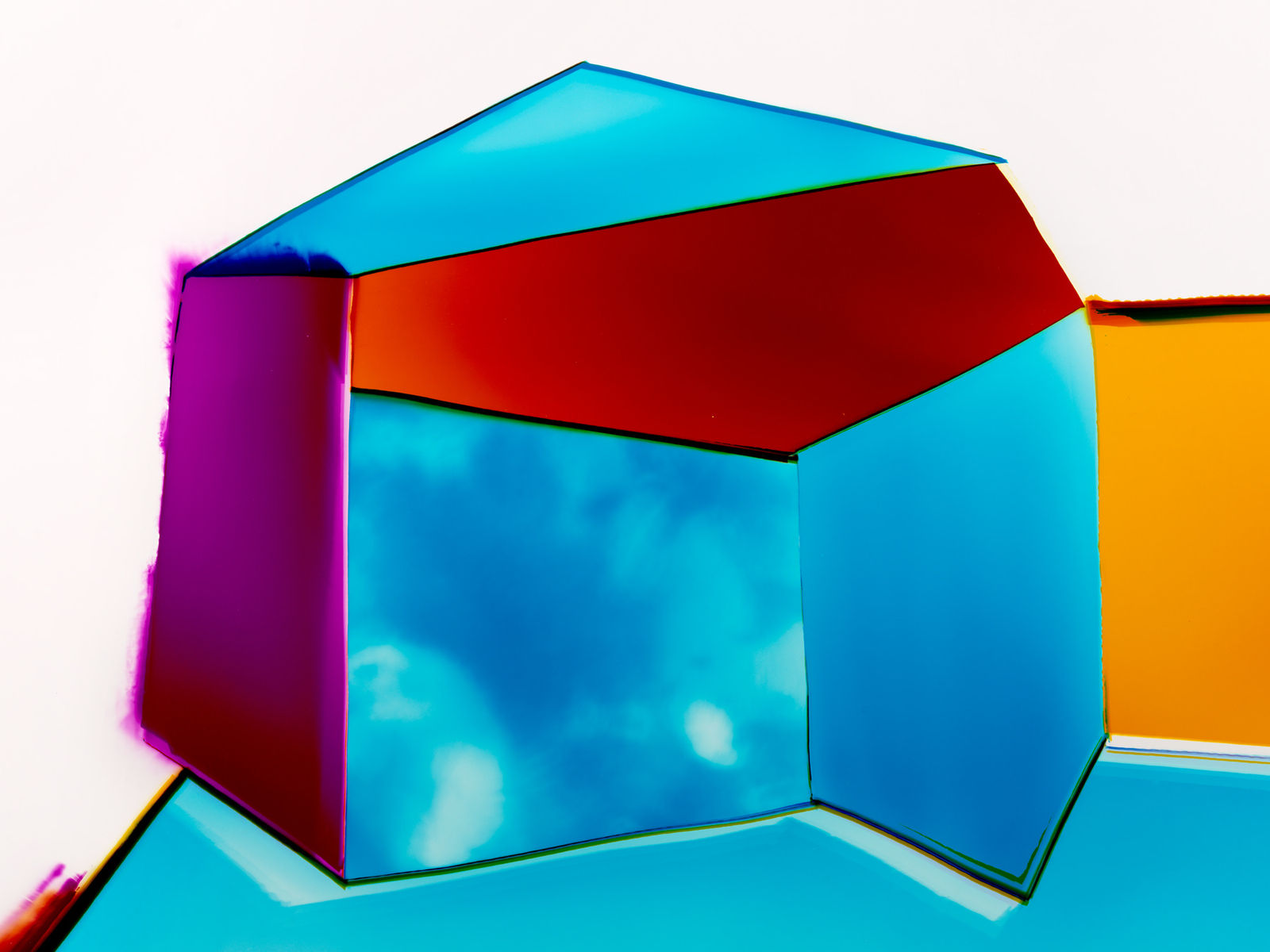 LIZ NIELSEN, Folded Architecture (Cloud), 2024