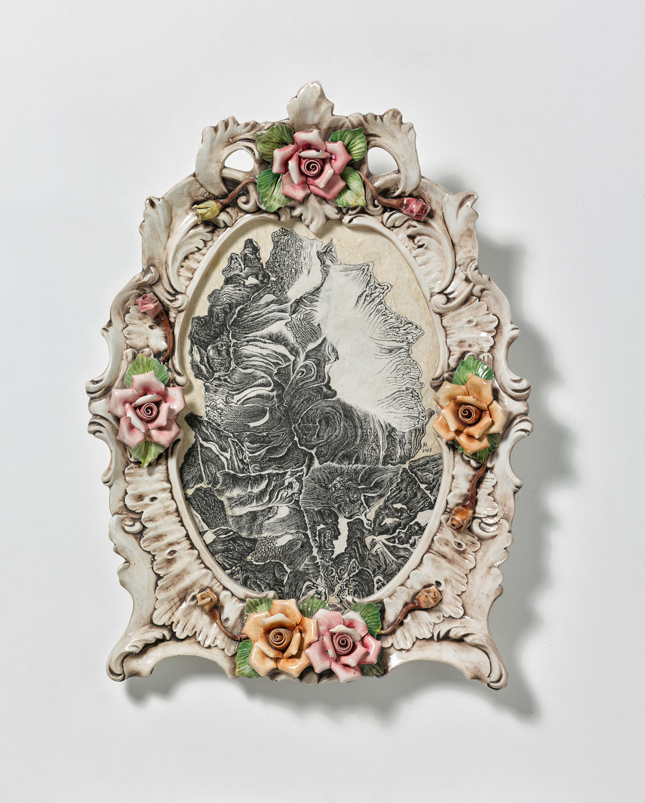 李明則, 《顛峰山水》 Landscape at the Peak, 2022