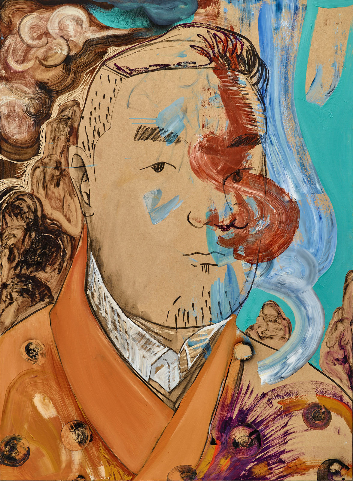 黨若洪, 《自畫像》 Self-Portrait, 2017