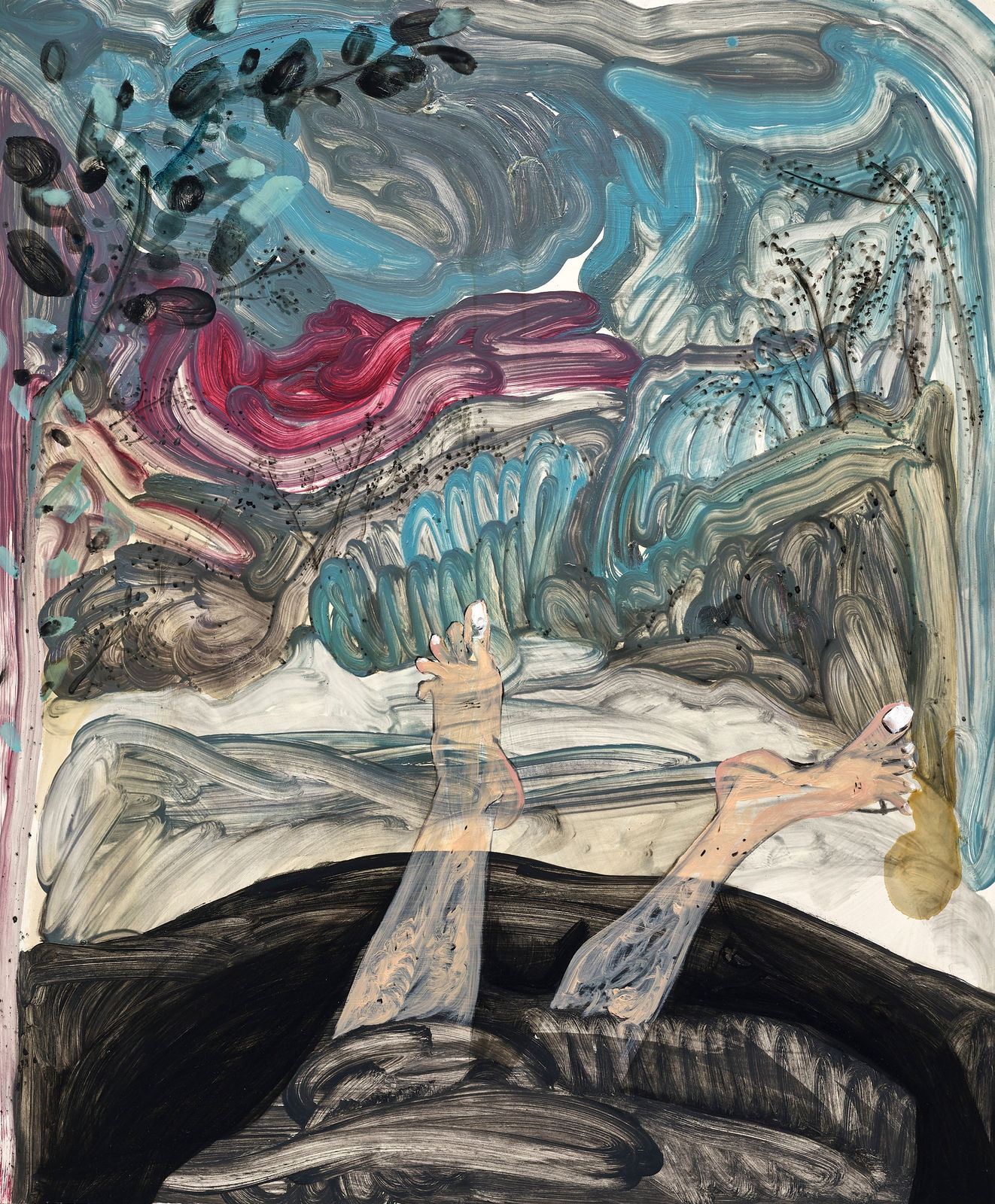 黨若洪, 《森林裡的午睡》A Nap in the Forest, 2021