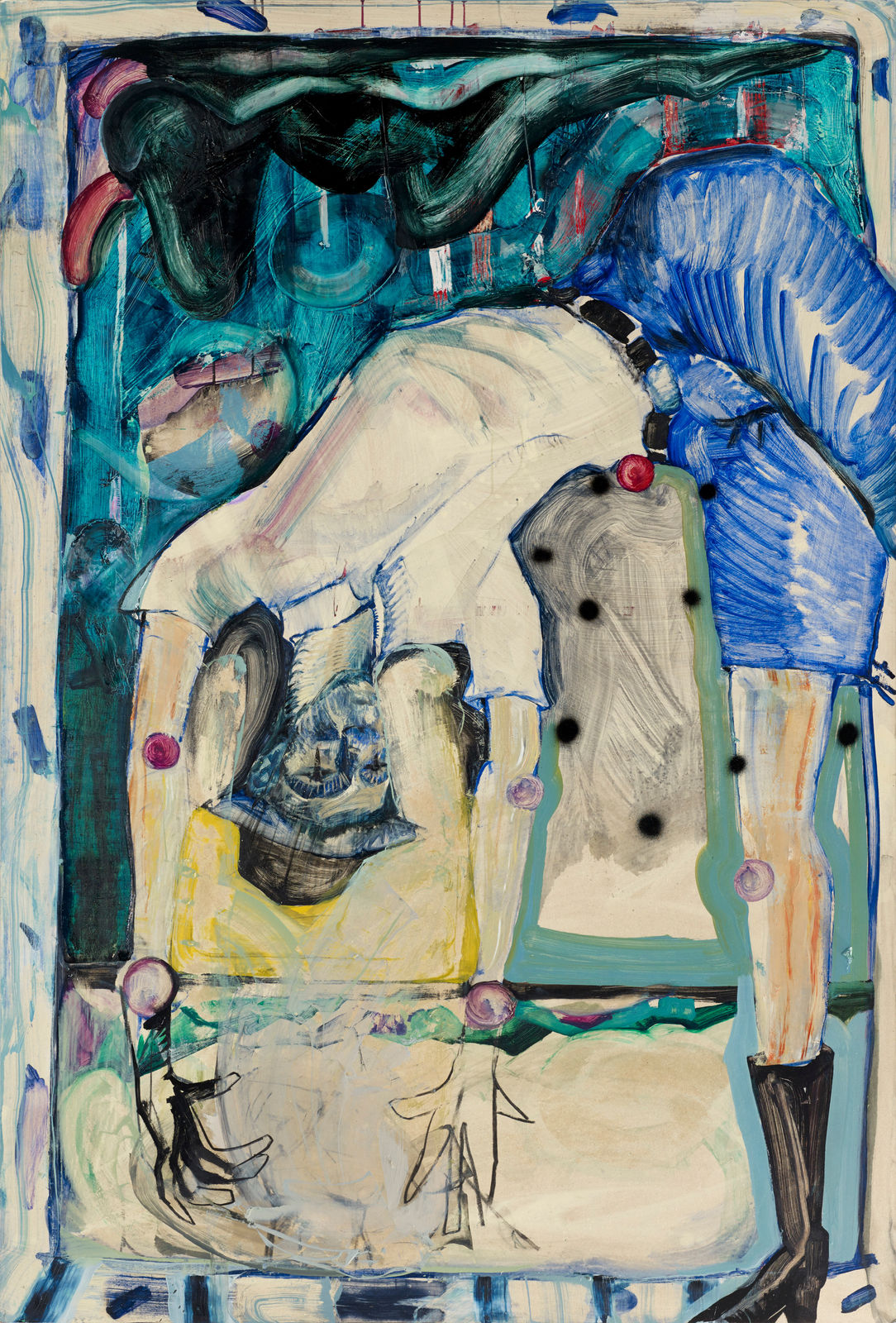 黨若洪, 《彎著腰》 Bending down, 2017