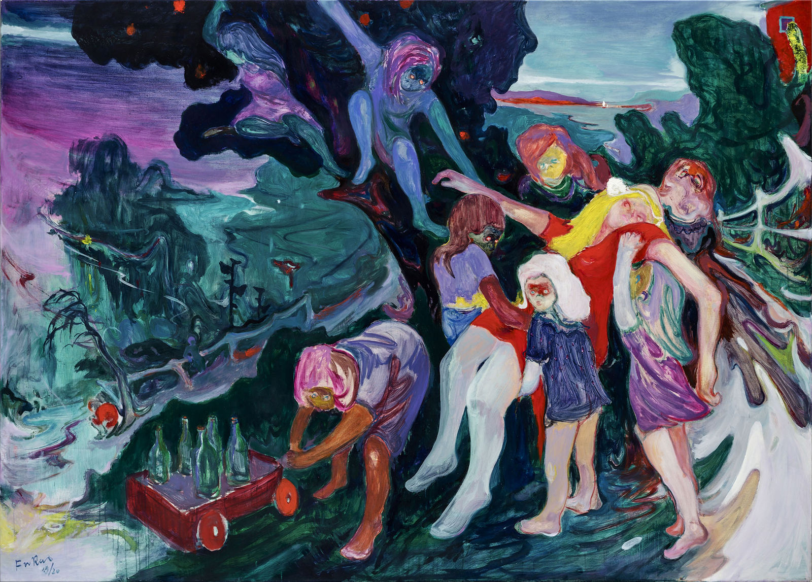 傅饒, 《夜宴》 Hen Nights, 2020