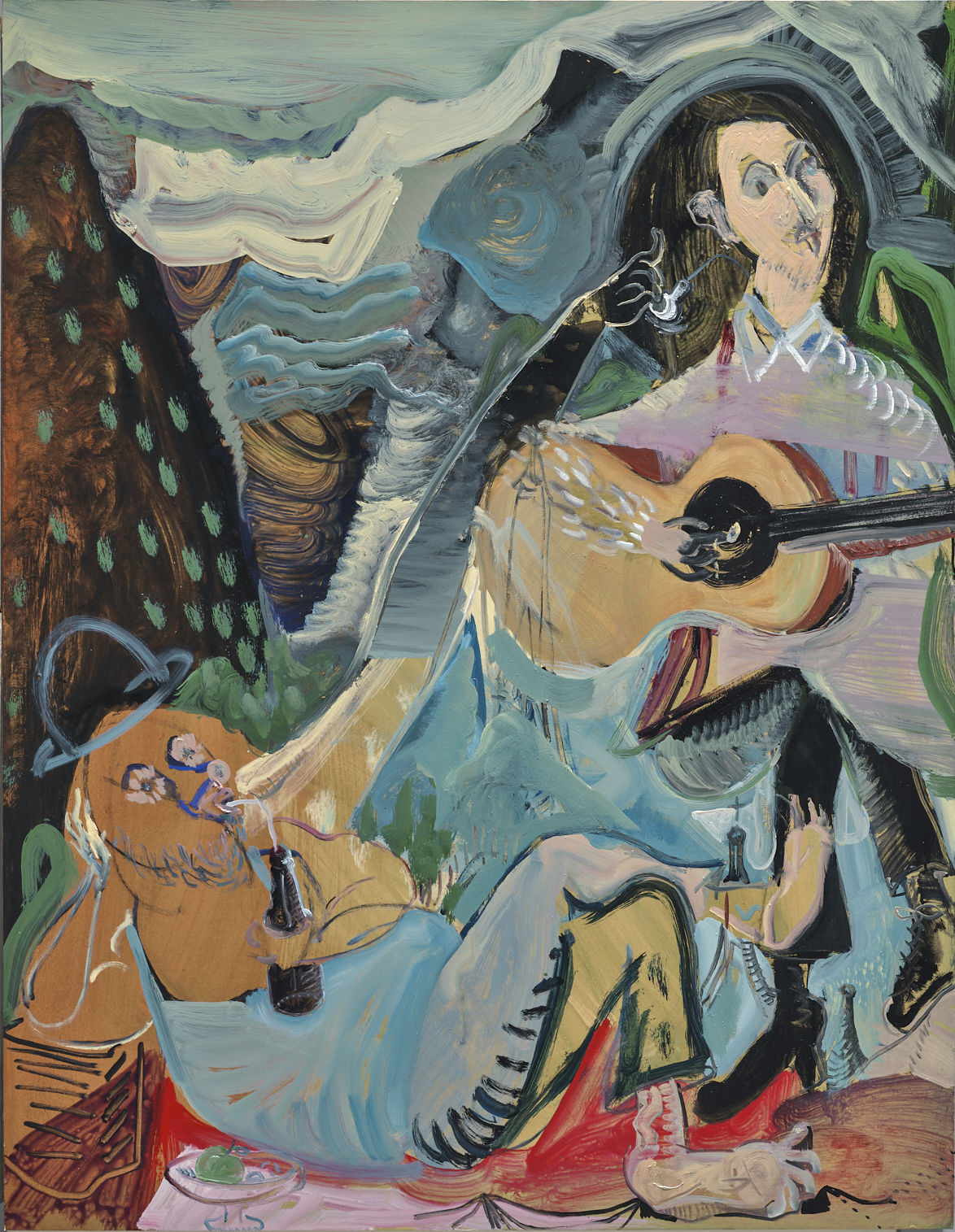 黨若洪, 《歡唱，野餐大叔》 Sing Song, Middle-Aged Men at a Picnic, 2022