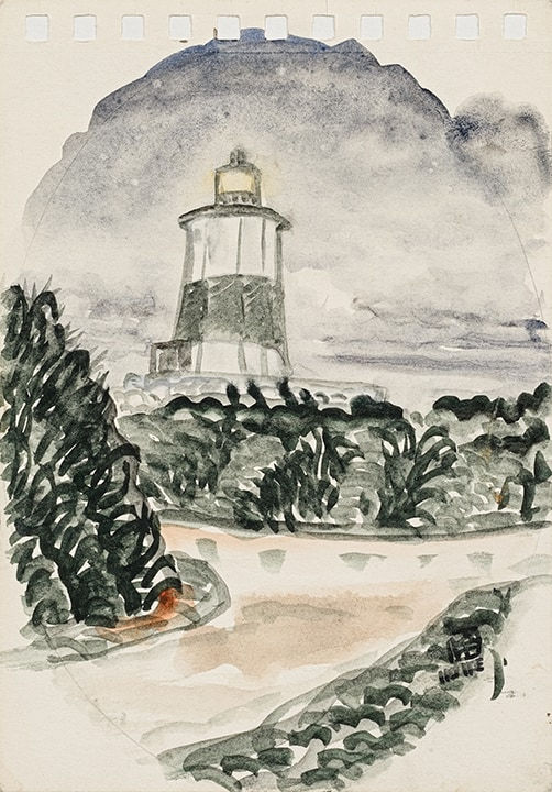 林銓居, 《富貴角燈塔之一》Fugui Cape Lighthouse I, 2023