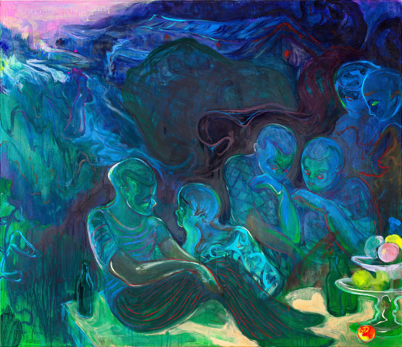 傅饒, 《藍夜 II》 Akbal II, 2025