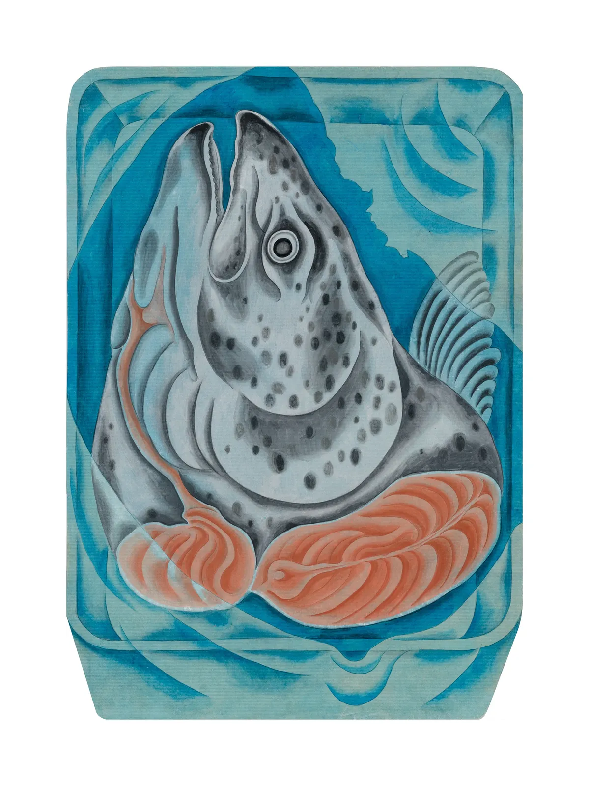 曾建穎, 《即期品》 Defrosting Salmon, 2022