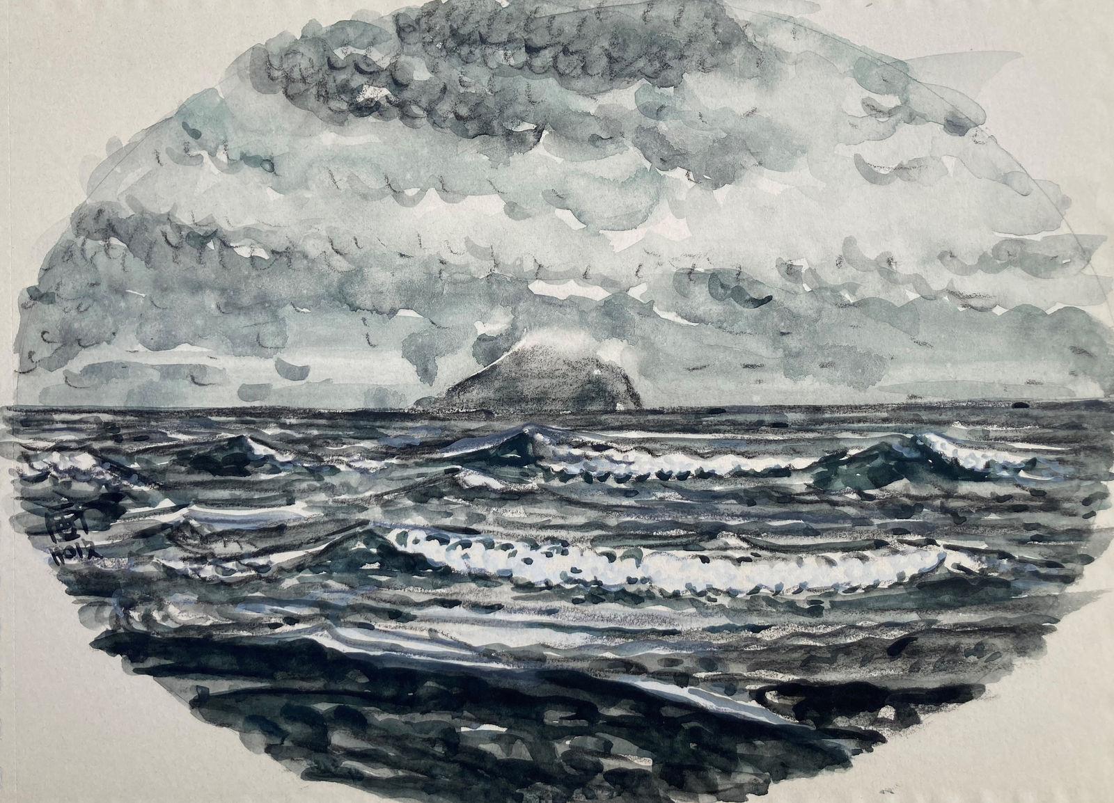 林銓居, 《龜山島:靄》 Guishan Island: Mist, 2019