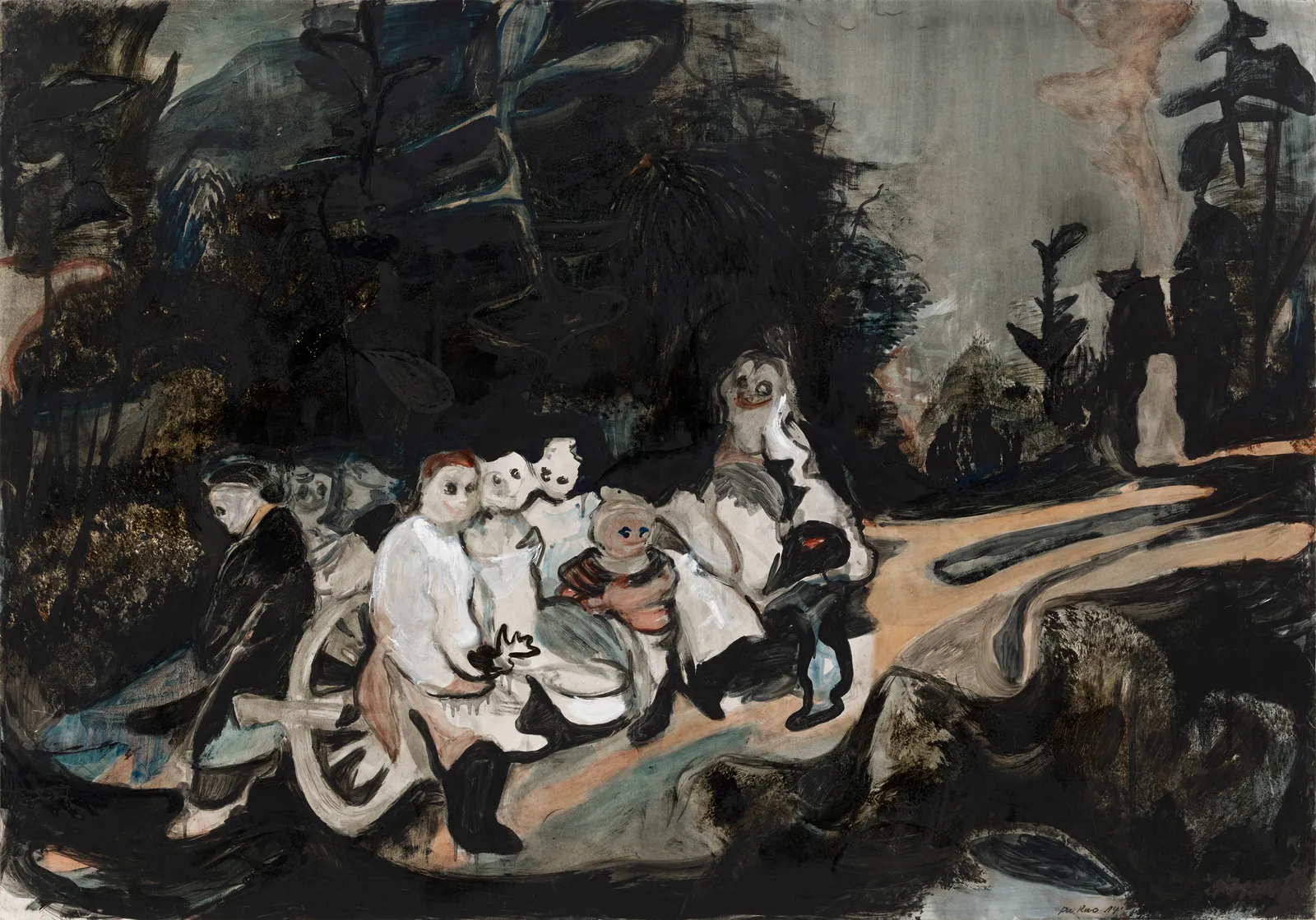 傅饒, 《沙子口系列 - 鄉路》 Schatykou - Country road, 2015