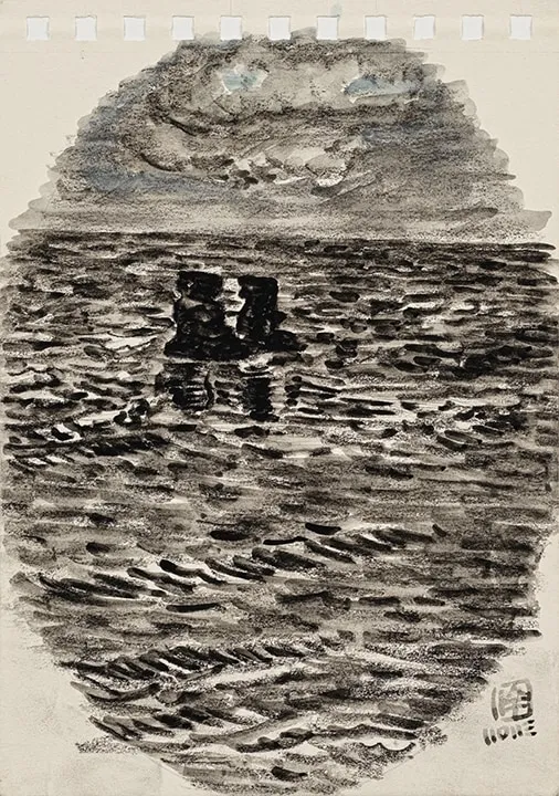 林銓居, 《燭台嶼》Double Rock, 2022