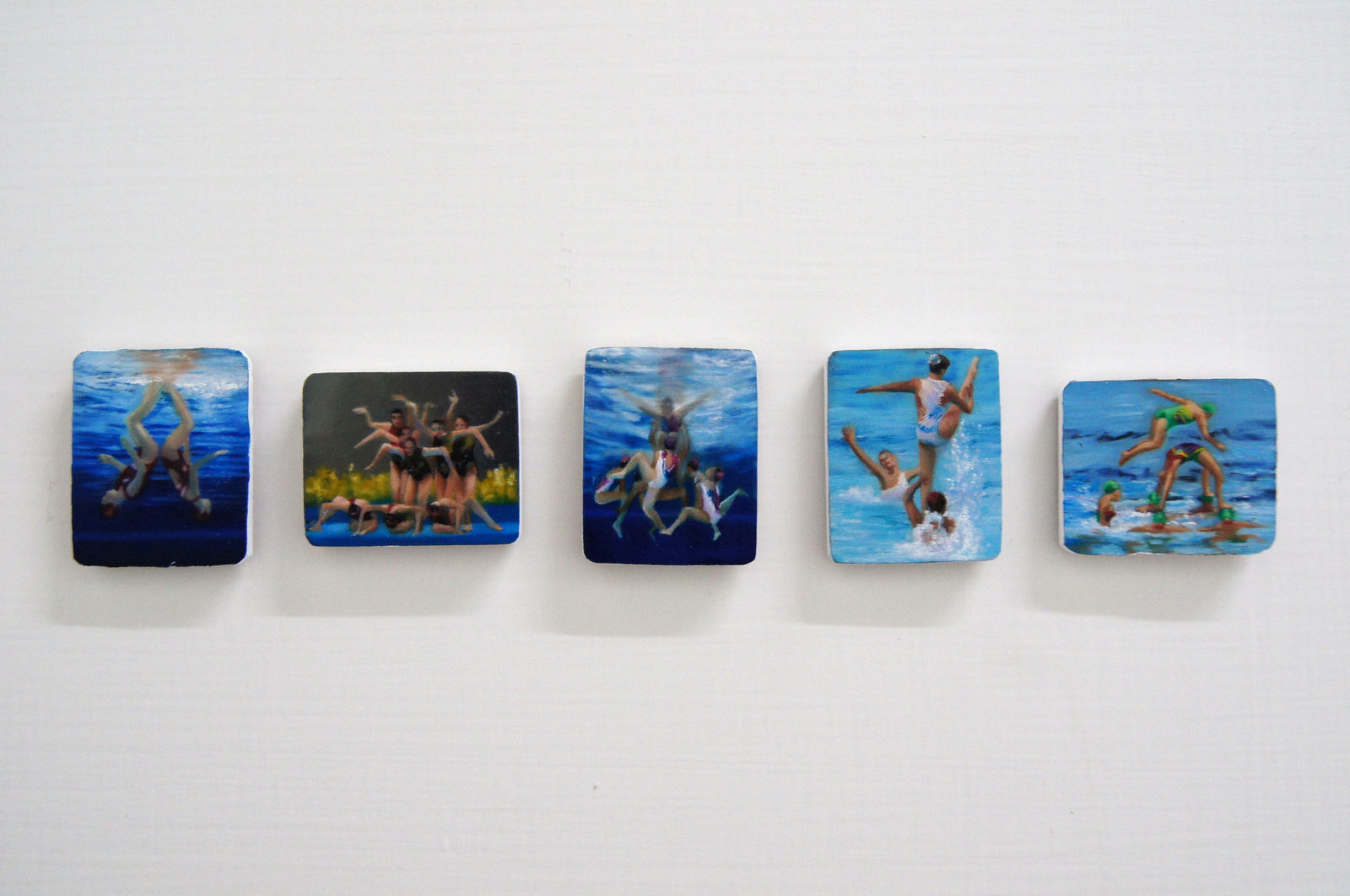 歐娜．凡卡絲, 《同步I, II, III, IV, V》 Synchron I, II, III, IV, V, 2014