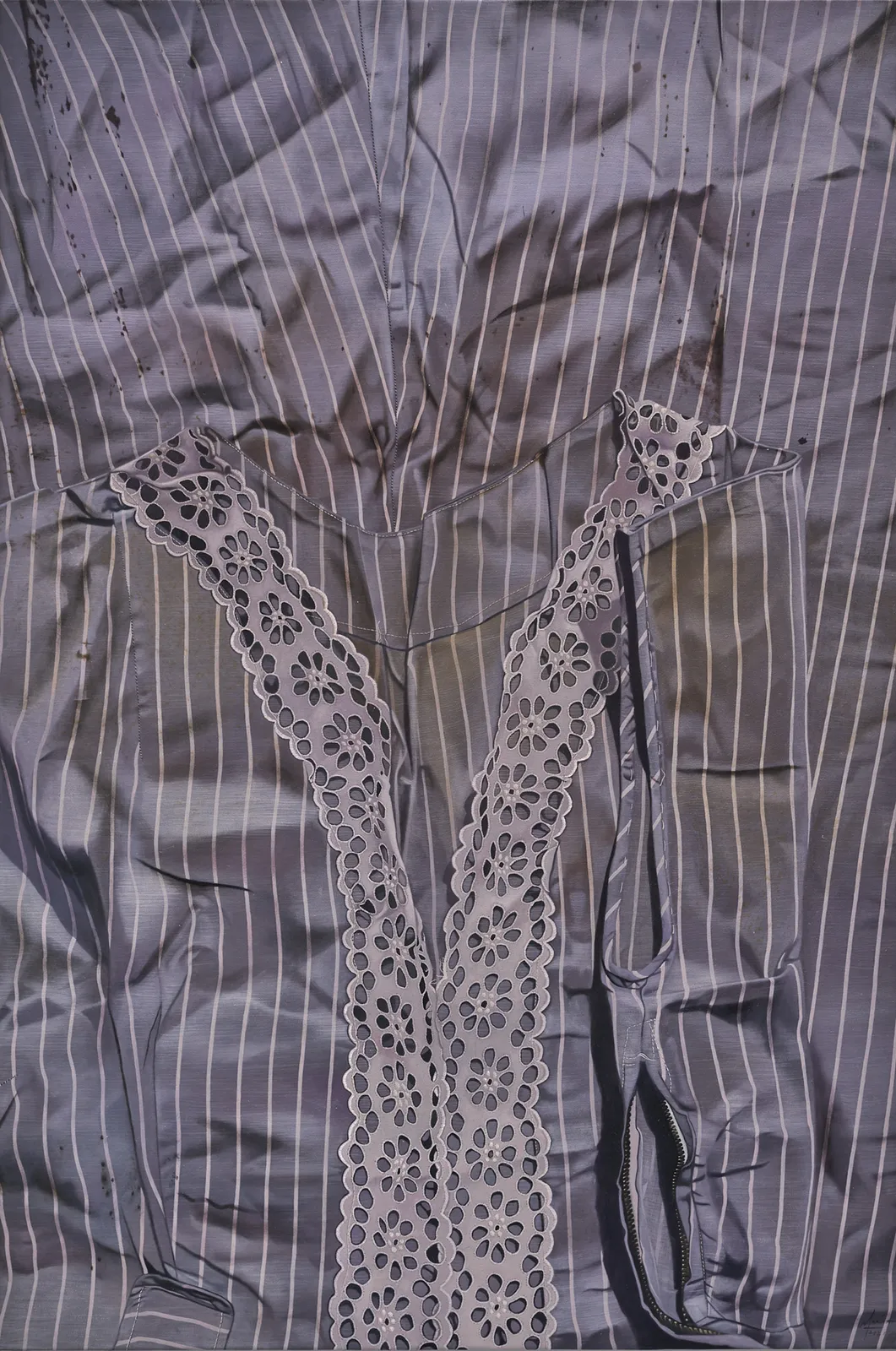 瑪莉娜．克魯斯, 《向上延展與擴張的線條》 Stretching and Expanding lines going Upward, 2021