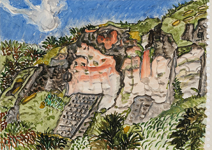 林銓居, 《鎧甲般的岩石》Armor-Like Rock, 2023