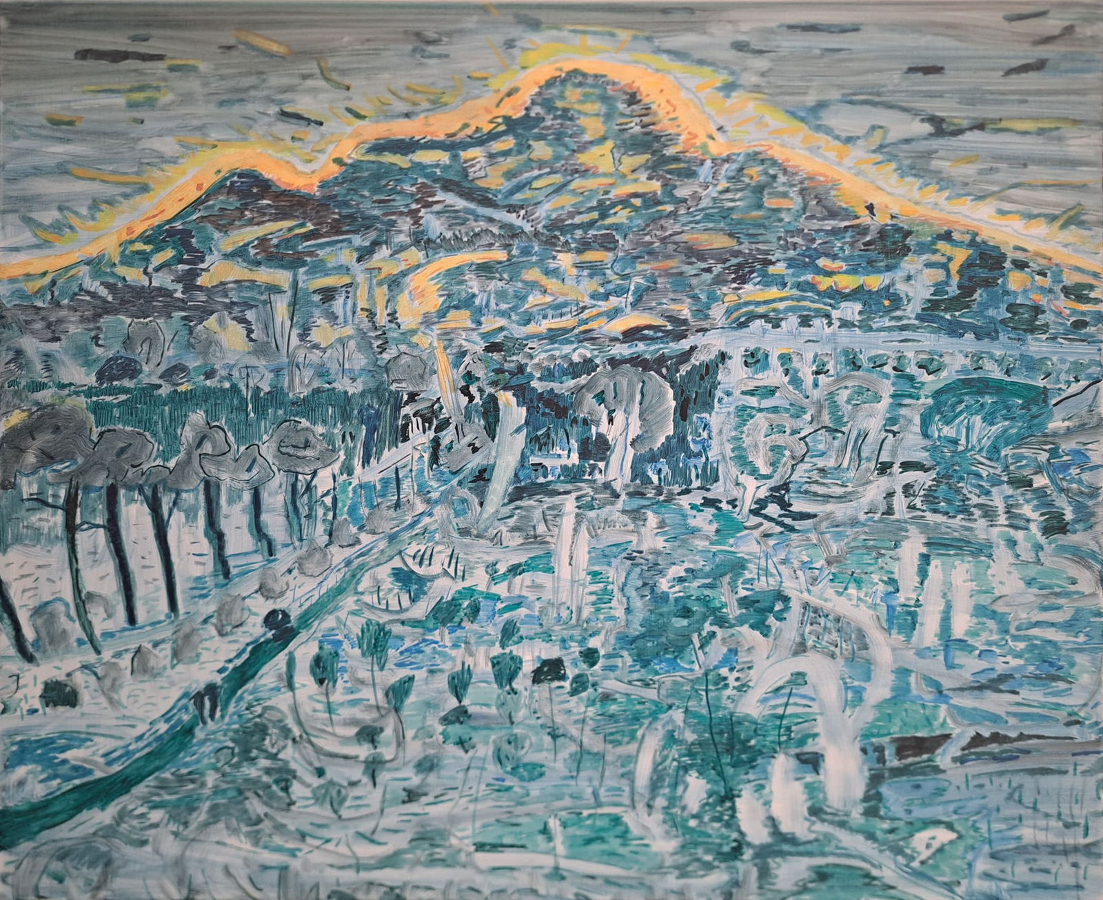 潘麒方, 《觀音・清晨》 Mount Guanyin, Early Morning, 2024