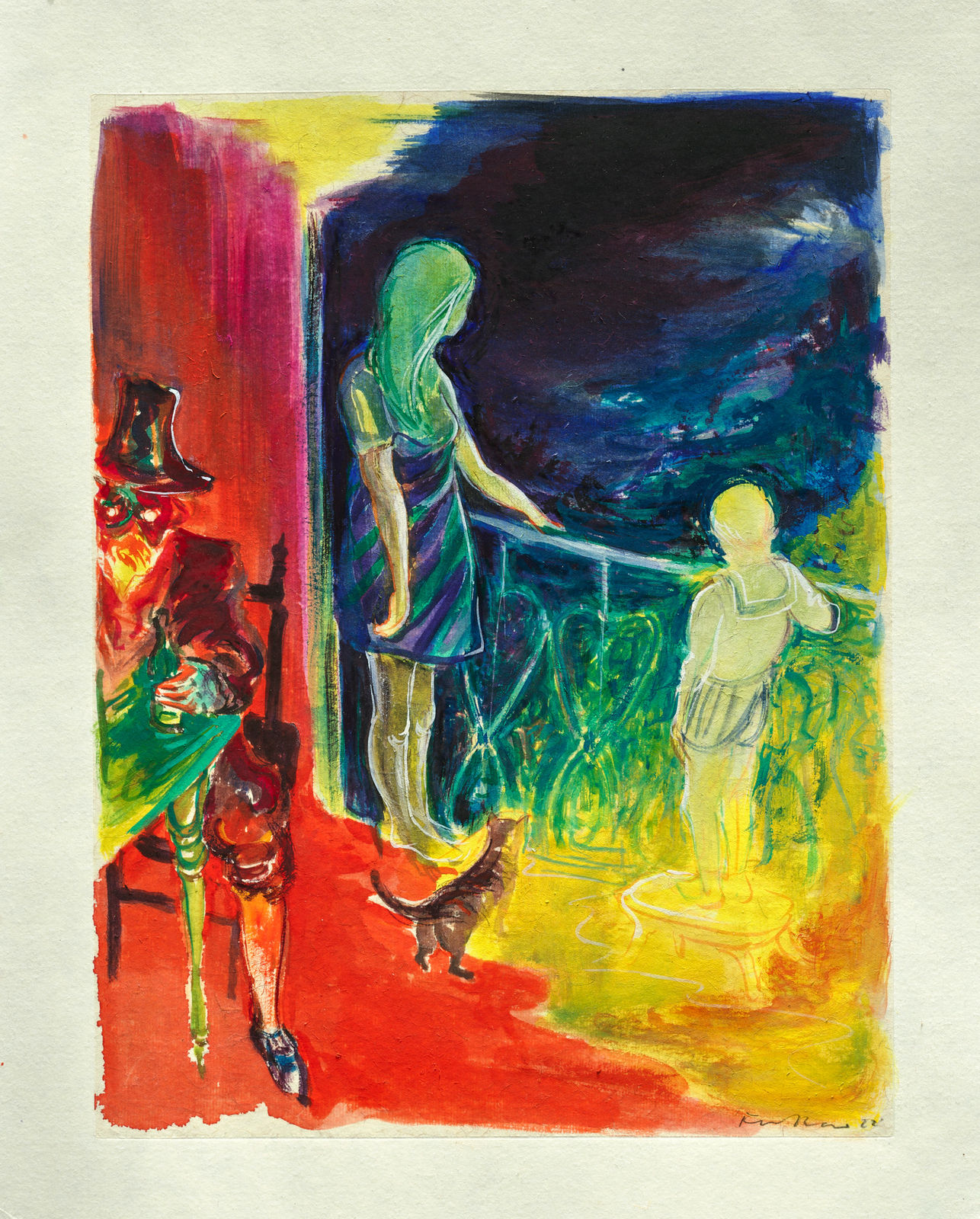 傅饒, 《陽台 III 》 Balcony III , 2022