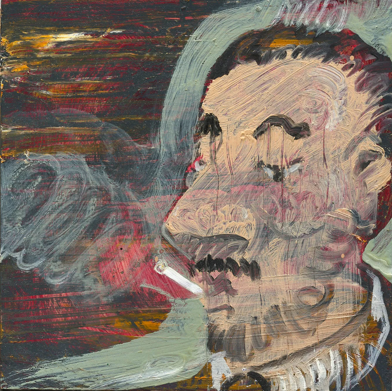 黨若洪, 《教授抽煙》A Smoking Professor, 2022