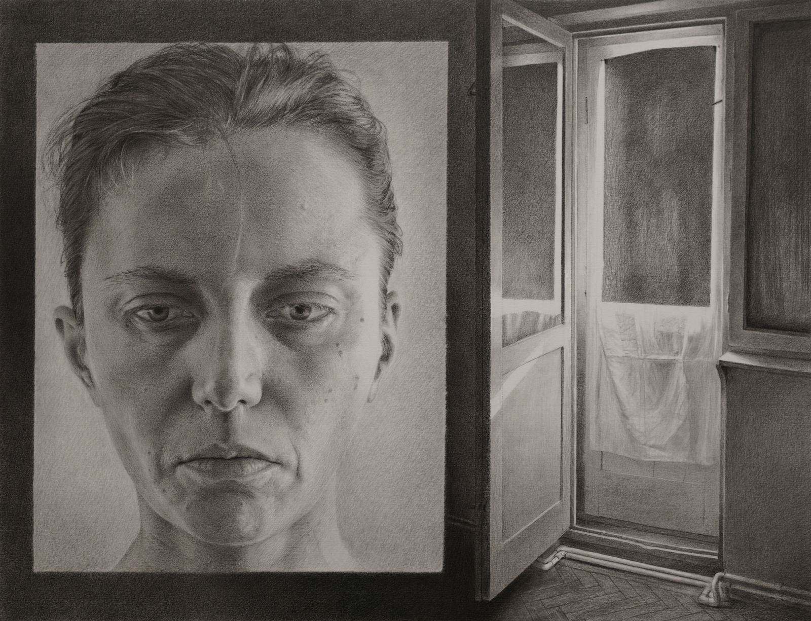 安娜・瑪瑞亞・米庫, 《私密的自我遺忘……在群體圖片中》 private self-oblivion... In group pictures , 2017